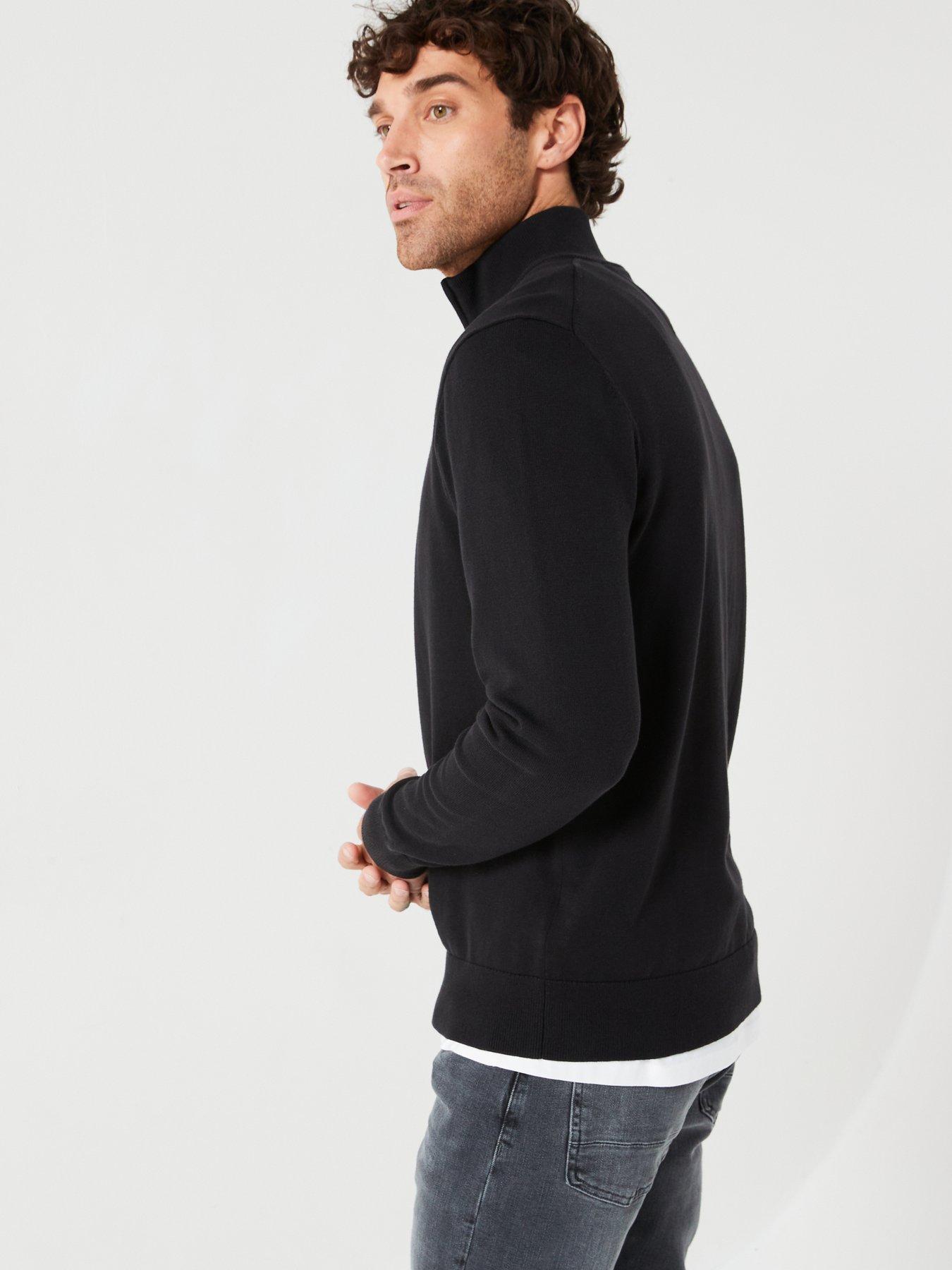 tommy-hilfiger-essential-cotton-14-zip-mock-knitted-jumper-blackdetail