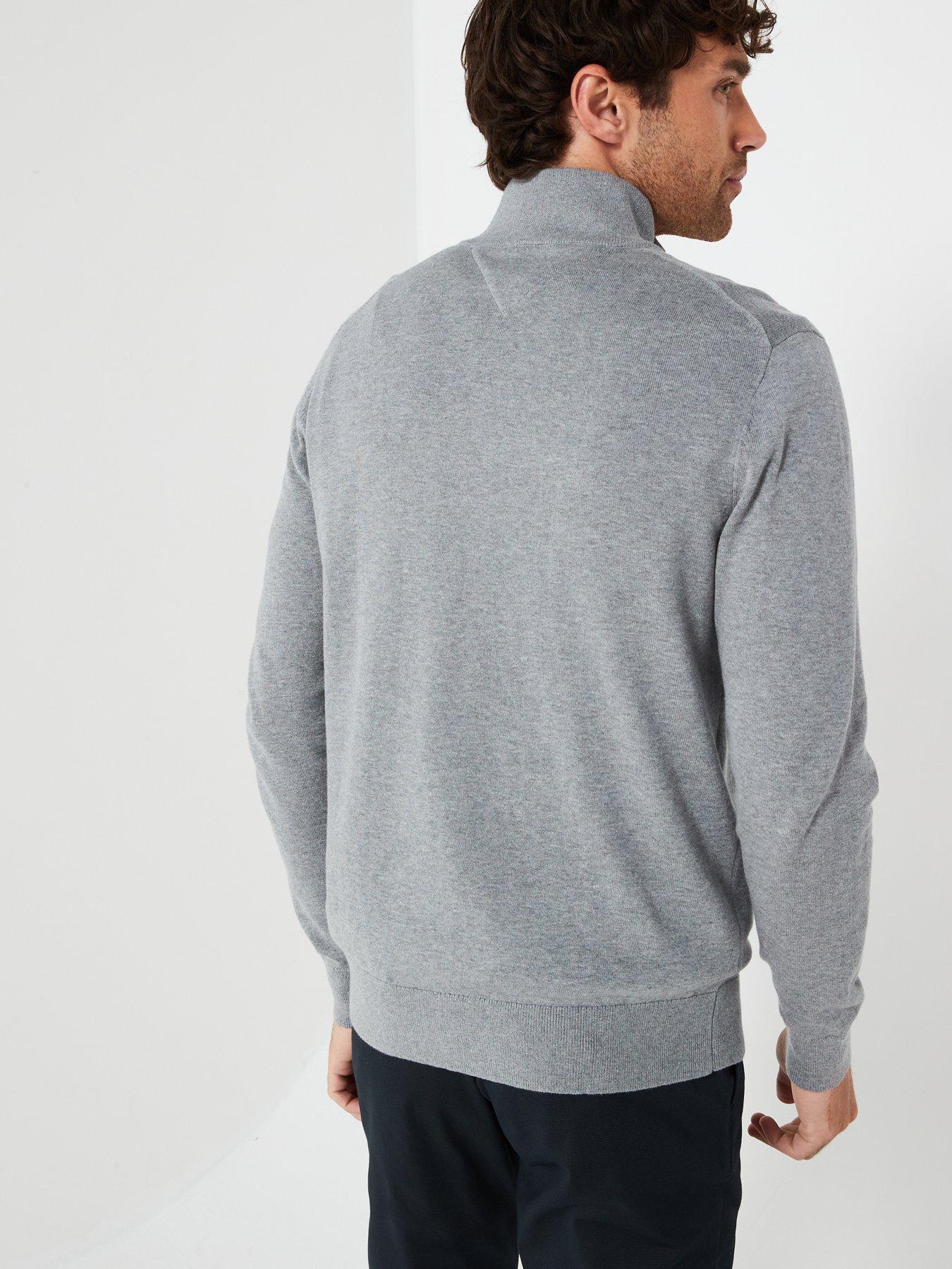 tommy-hilfiger-tommy-hilfiger-essential-cotton-14-zip-mock-knitted-jumper-greystillFront