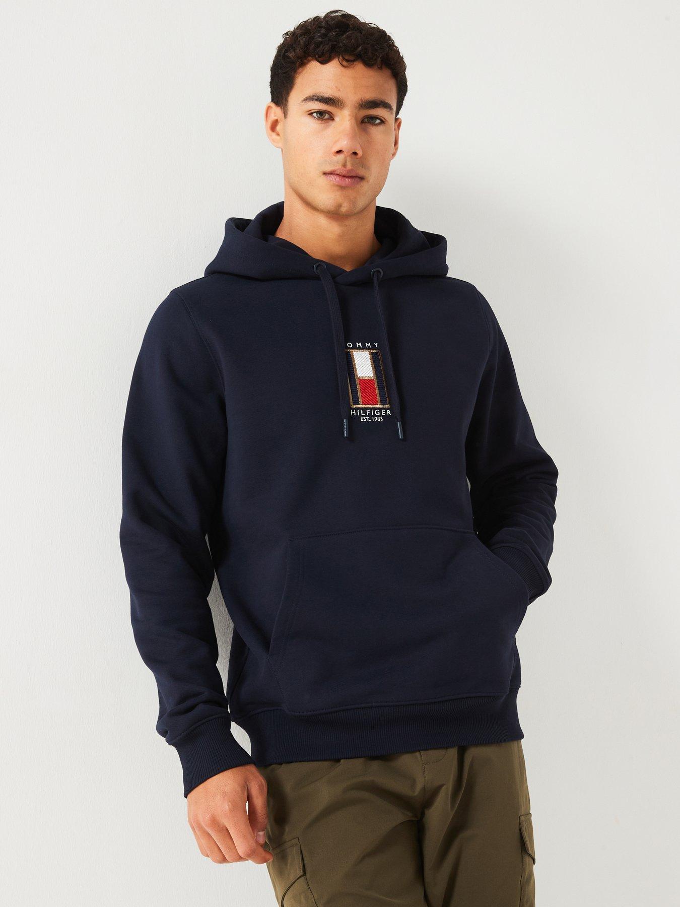 tommy-hilfiger-vertical-flag-embroidered-overhead-hoodie-navy