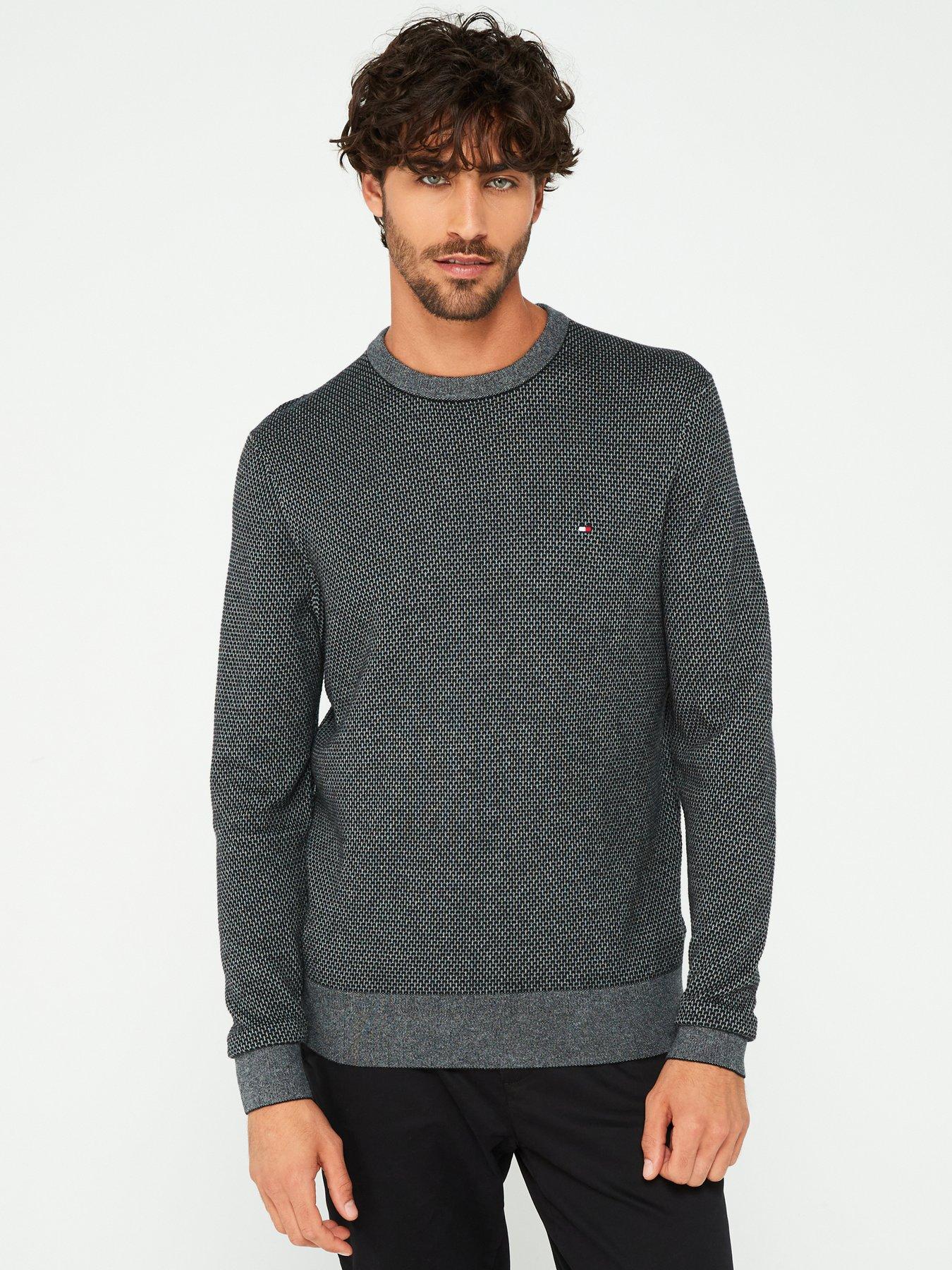 tommy-hilfiger-nbsppimanbspcotton-cashmere-2-tone-knitted-jumper-black