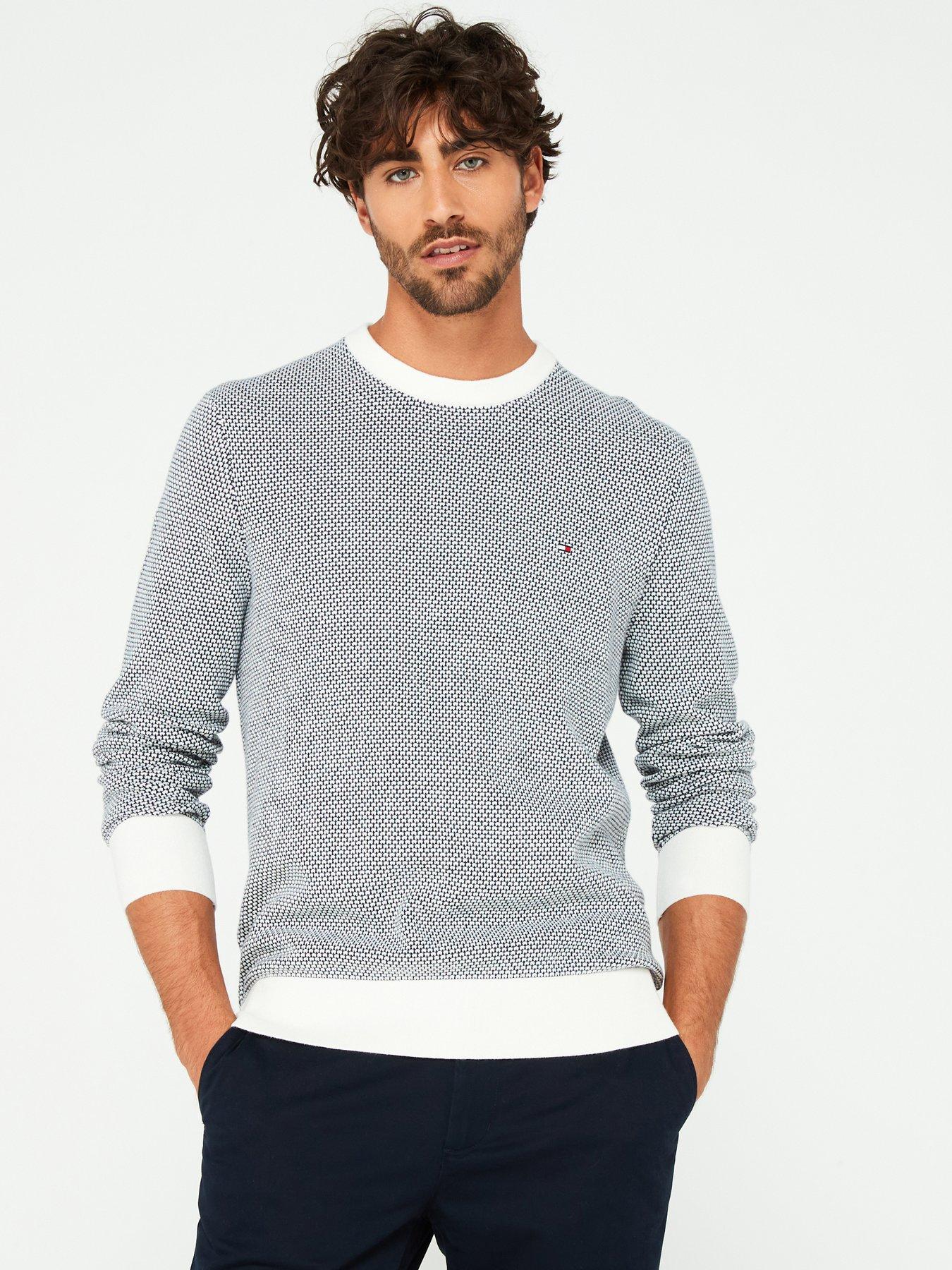 tommy-hilfiger-pimanbspcotton-cashmere-2-tone-knitted-jumper-grey