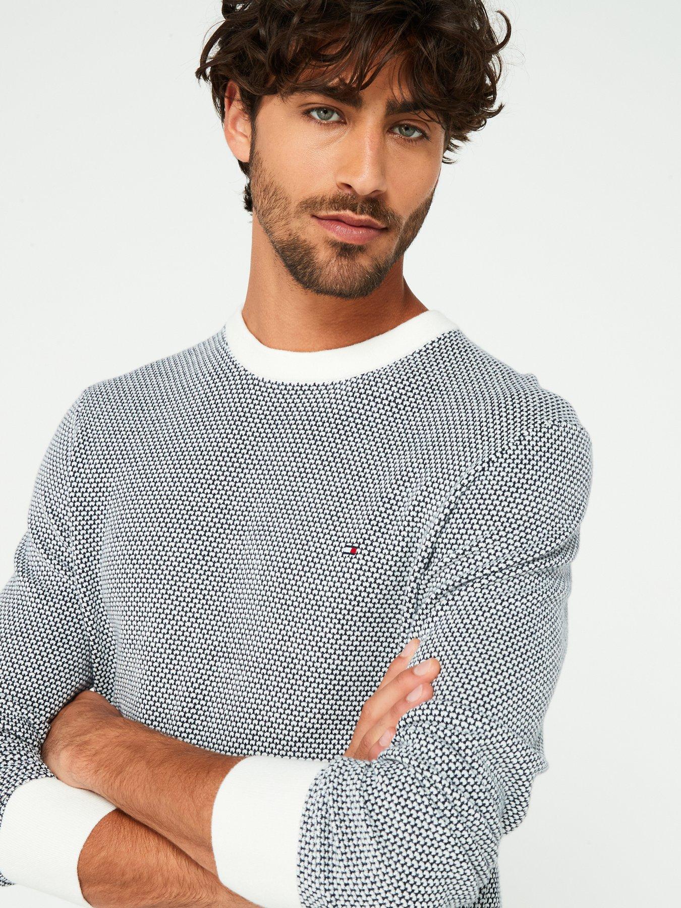 tommy-hilfiger-pimanbspcotton-cashmere-2-tone-knitted-jumper-greyoutfit