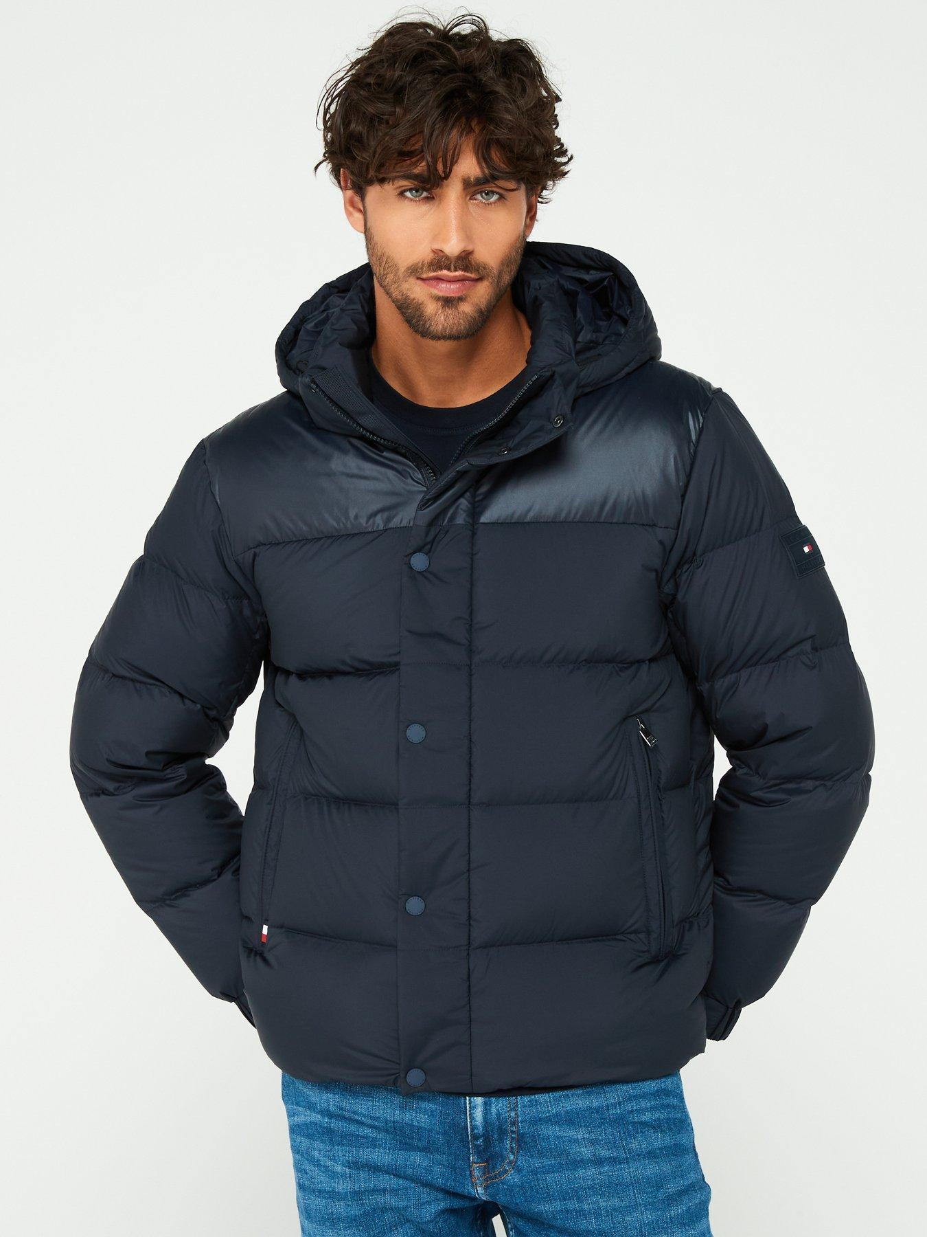 tommy-hilfiger-tommy-hilfiger-gloss-shoulder-hooded-down-puffer-jacket-navydetail