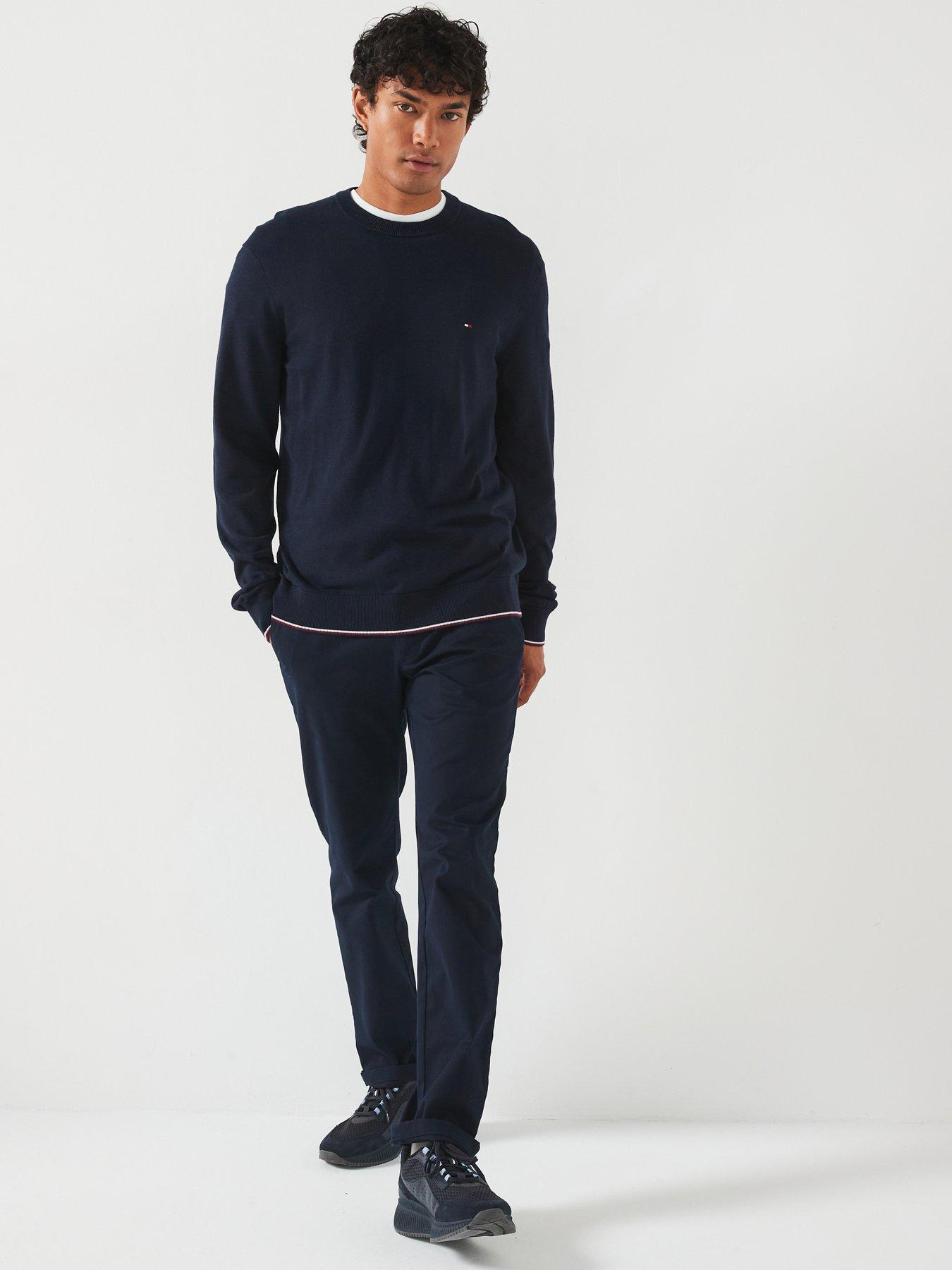 tommy-hilfiger-tommy-hilfiger-cottonsilk-tipping-crew-neck-knitted-jumper-navyback