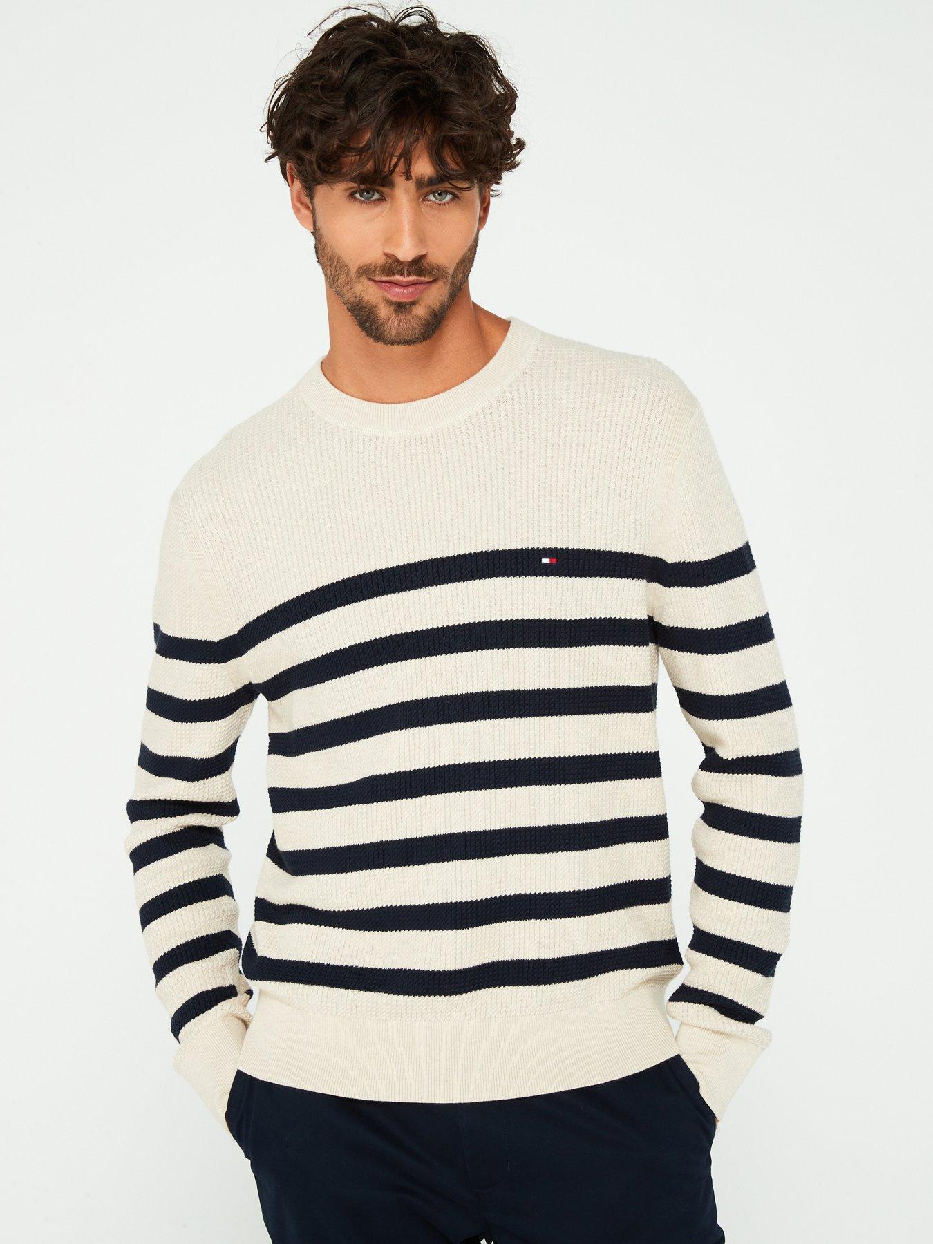 tommy-hilfiger-tommy-hilfiger-structure-textured-crew-neck-knitted-jumper-light-natural