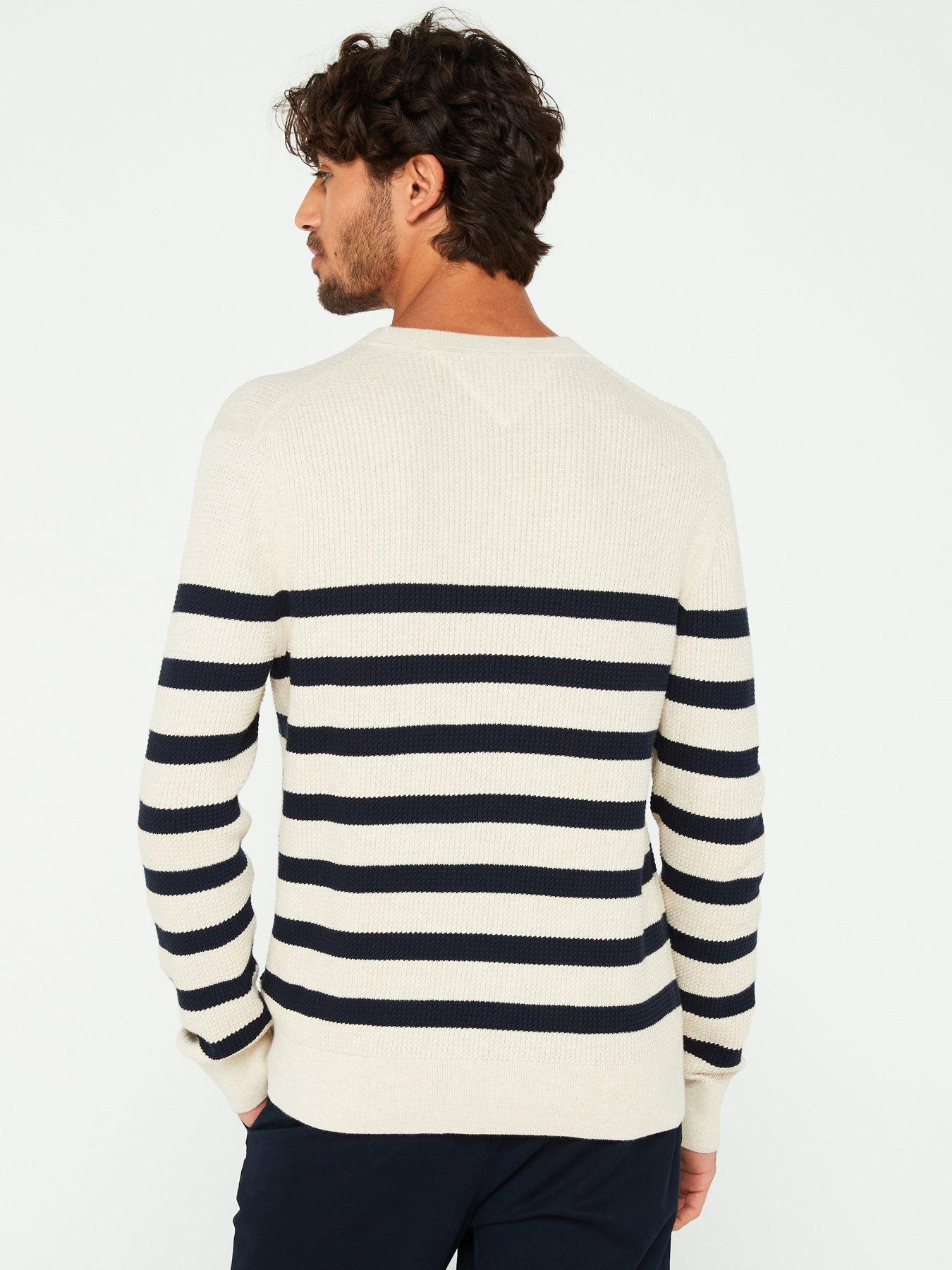 tommy-hilfiger-tommy-hilfiger-structure-textured-crew-neck-knitted-jumper-light-naturalstillFront