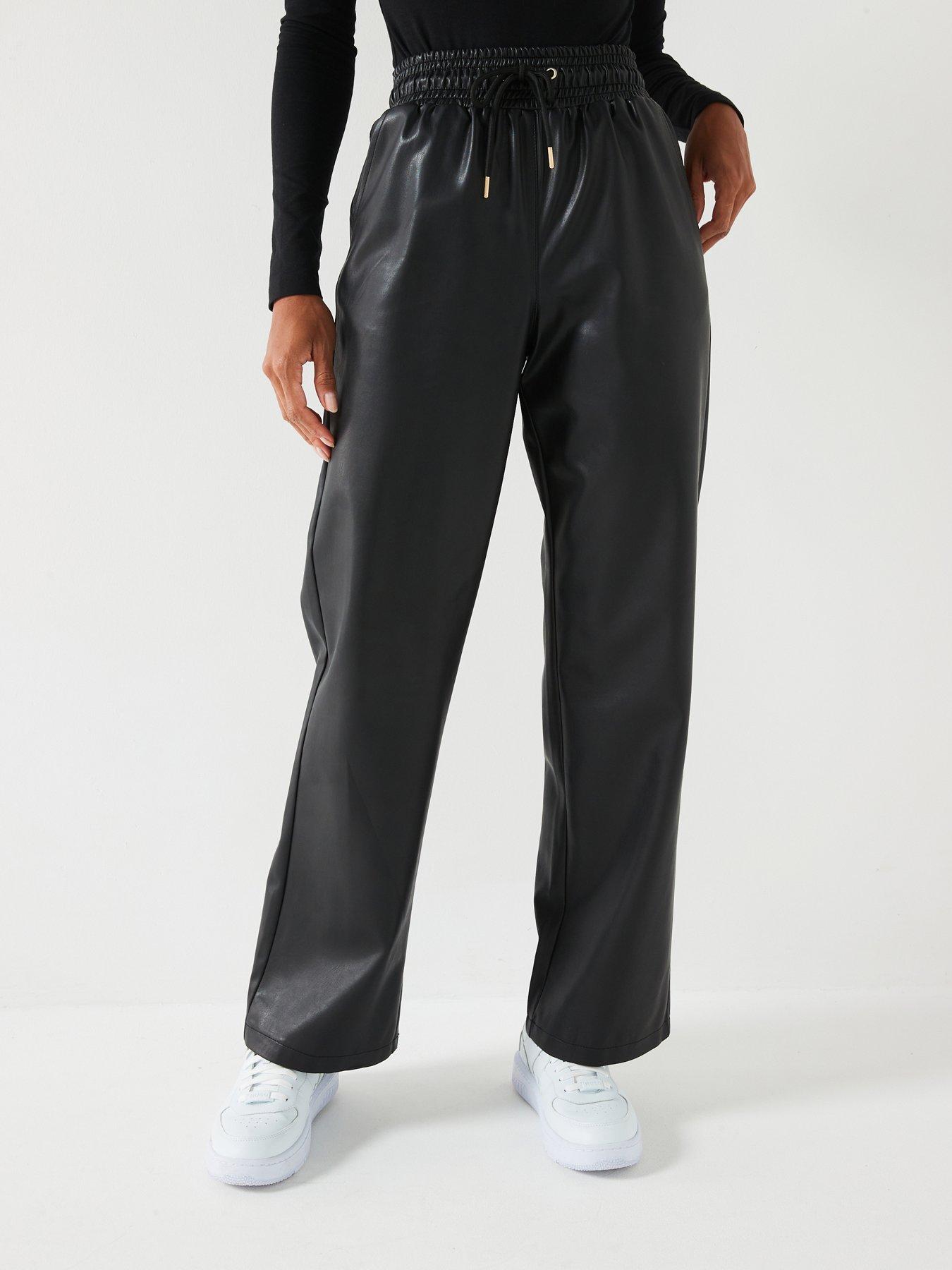 v-by-very-faux-leather-stretch-waistband-wide-leg-trousers-black