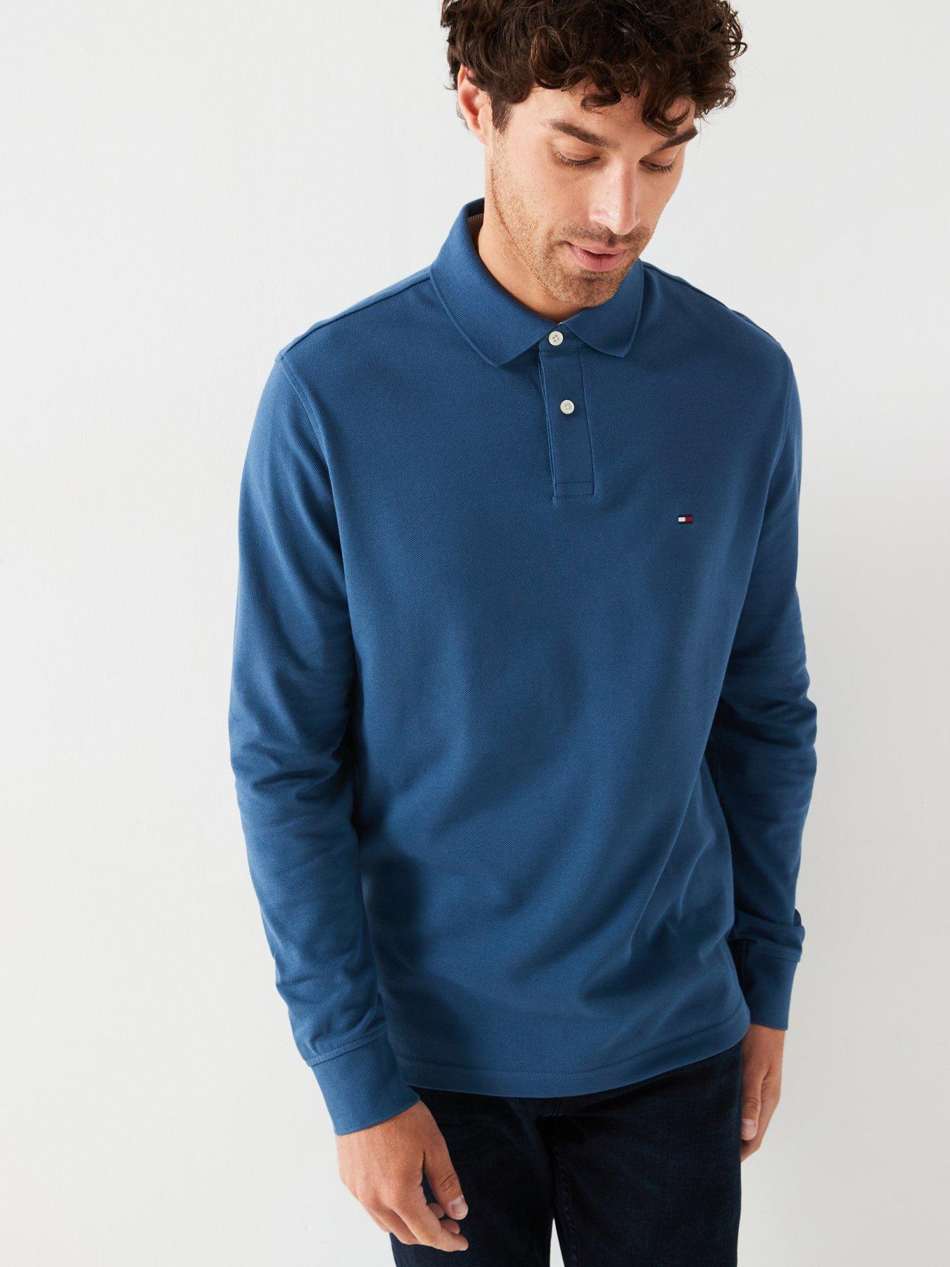 tommy-hilfiger-tommy-hilfiger-1985-regular-long-sleeve-polo-shirt-blue