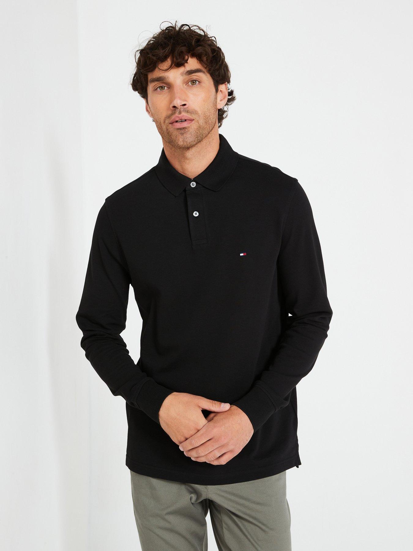 tommy-hilfiger-tommy-hilfiger-1985-regular-long-sleeve-polo-shirt-black