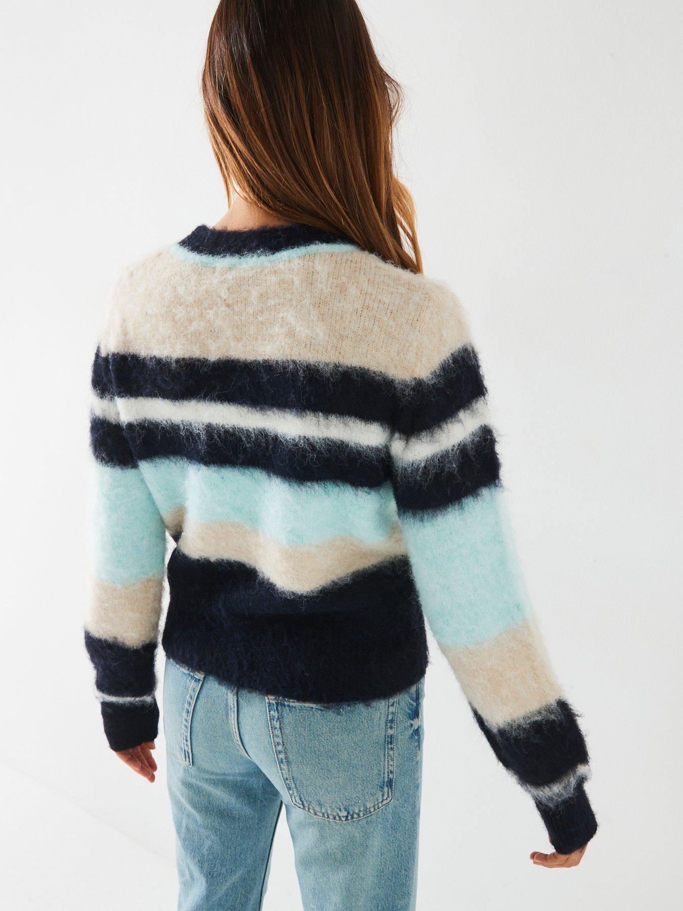 v-by-very-crew-neck-fluffy-longline-stripe-jumper-with-woolnbsp-multistillFront