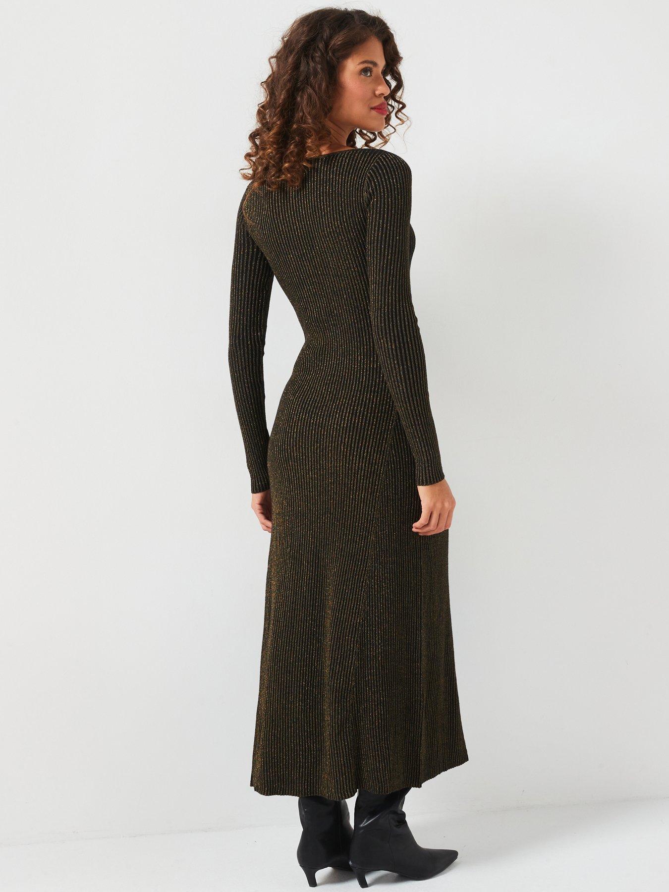 v-by-very-long-sleeve-knitted-lurex-midaxi-dress-goldstillFront