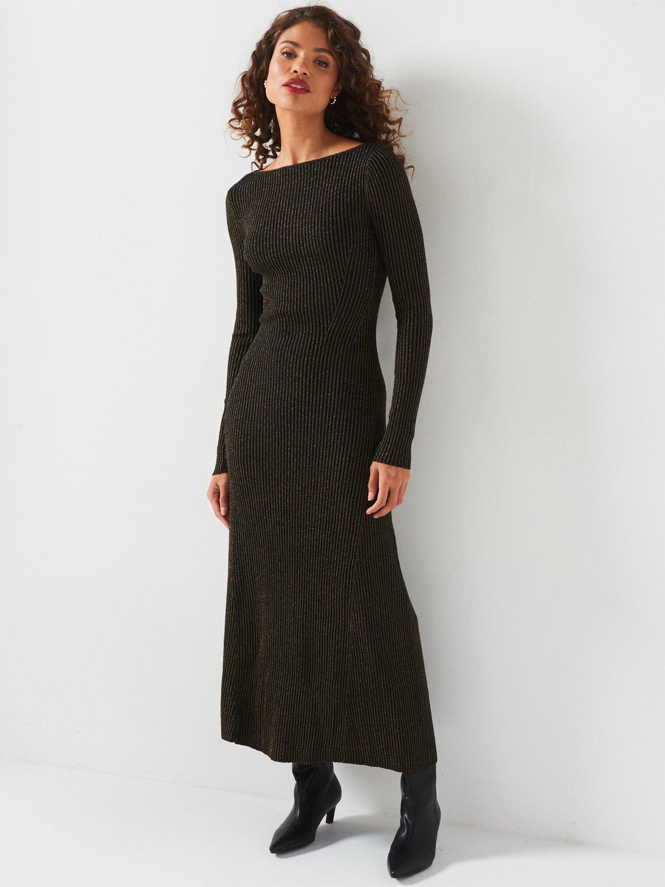 v-by-very-long-sleeve-knitted-lurex-midaxi-dress-goldback