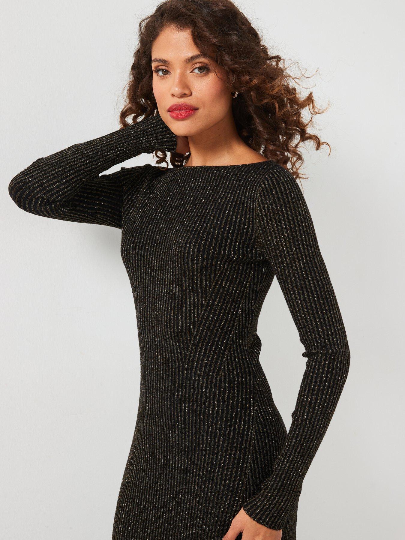 v-by-very-long-sleeve-knitted-lurex-midaxi-dress-golddetail