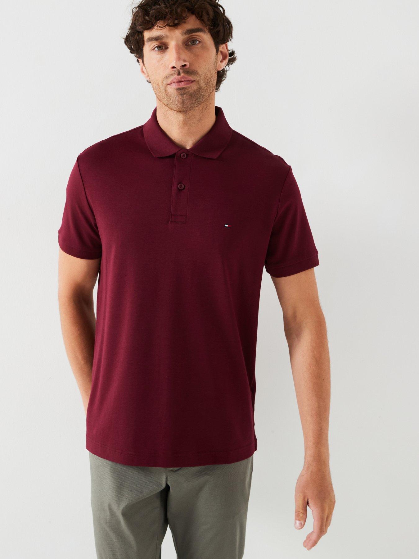 tommy-hilfiger-tommy-hilfiger-regular-fit-liquid-cotton-essential-polo-shirt-dark-red