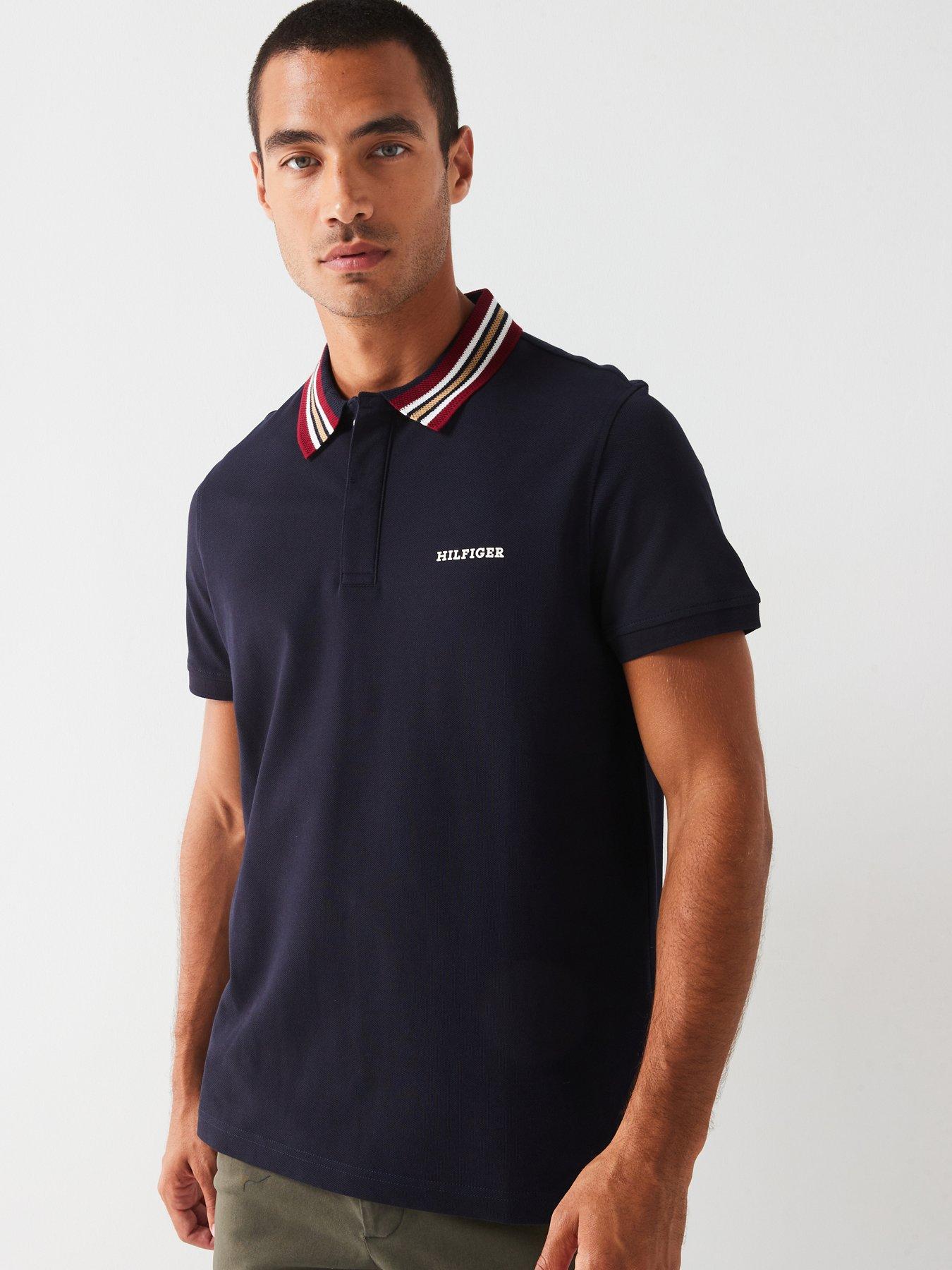 tommy-hilfiger-tommy-hilfiger-regular-fit-contrast-collar-polo-shirt-navy