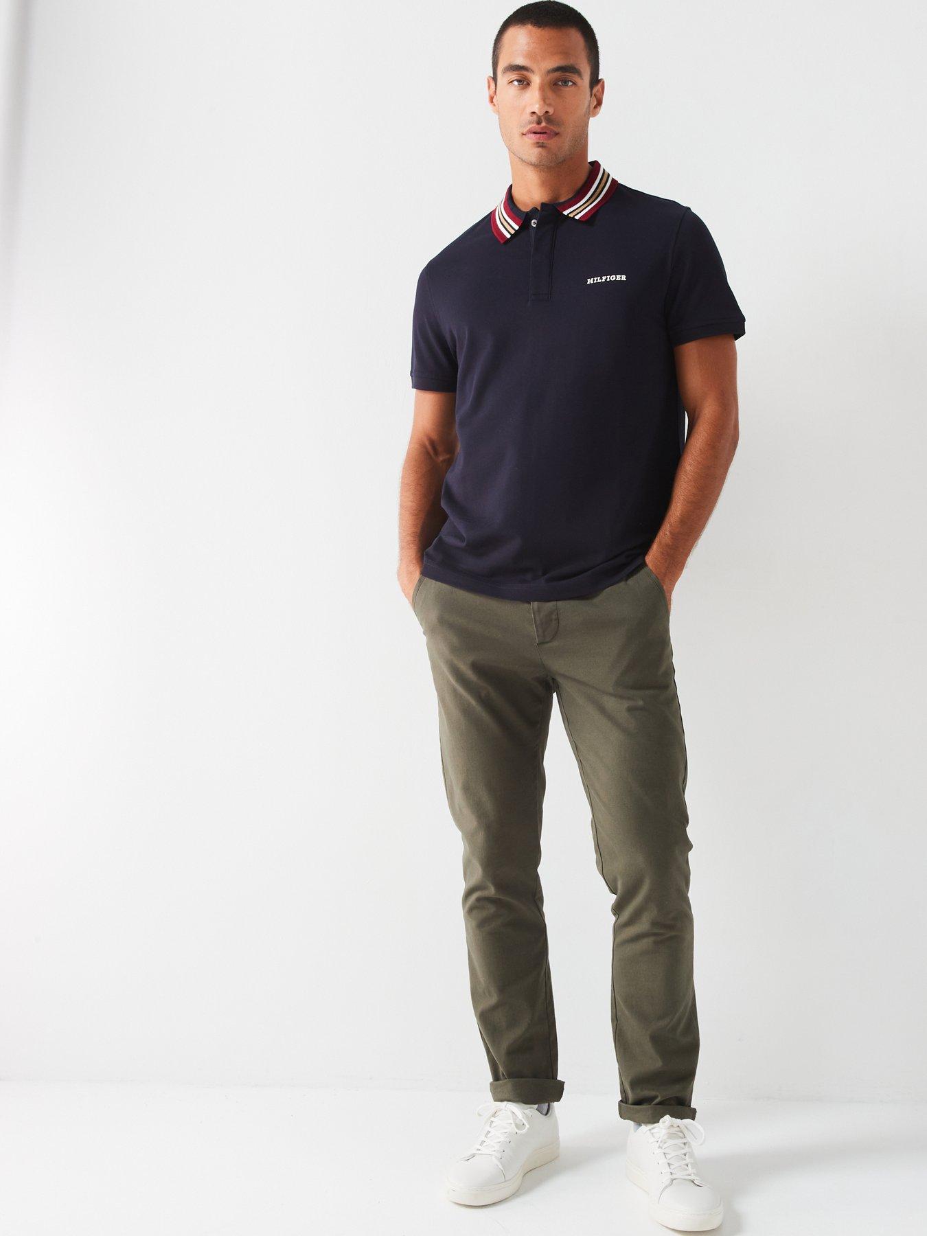 tommy-hilfiger-tommy-hilfiger-regular-fit-contrast-collar-polo-shirt-navyback