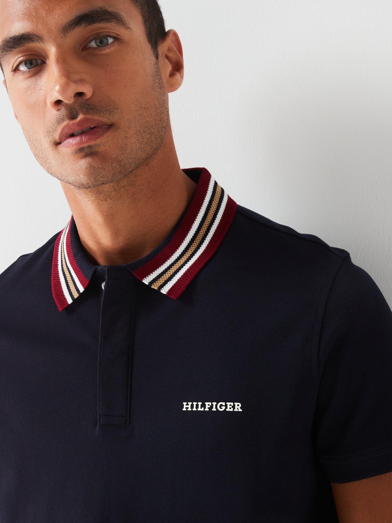 tommy-hilfiger-tommy-hilfiger-regular-fit-contrast-collar-polo-shirt-navyoutfit