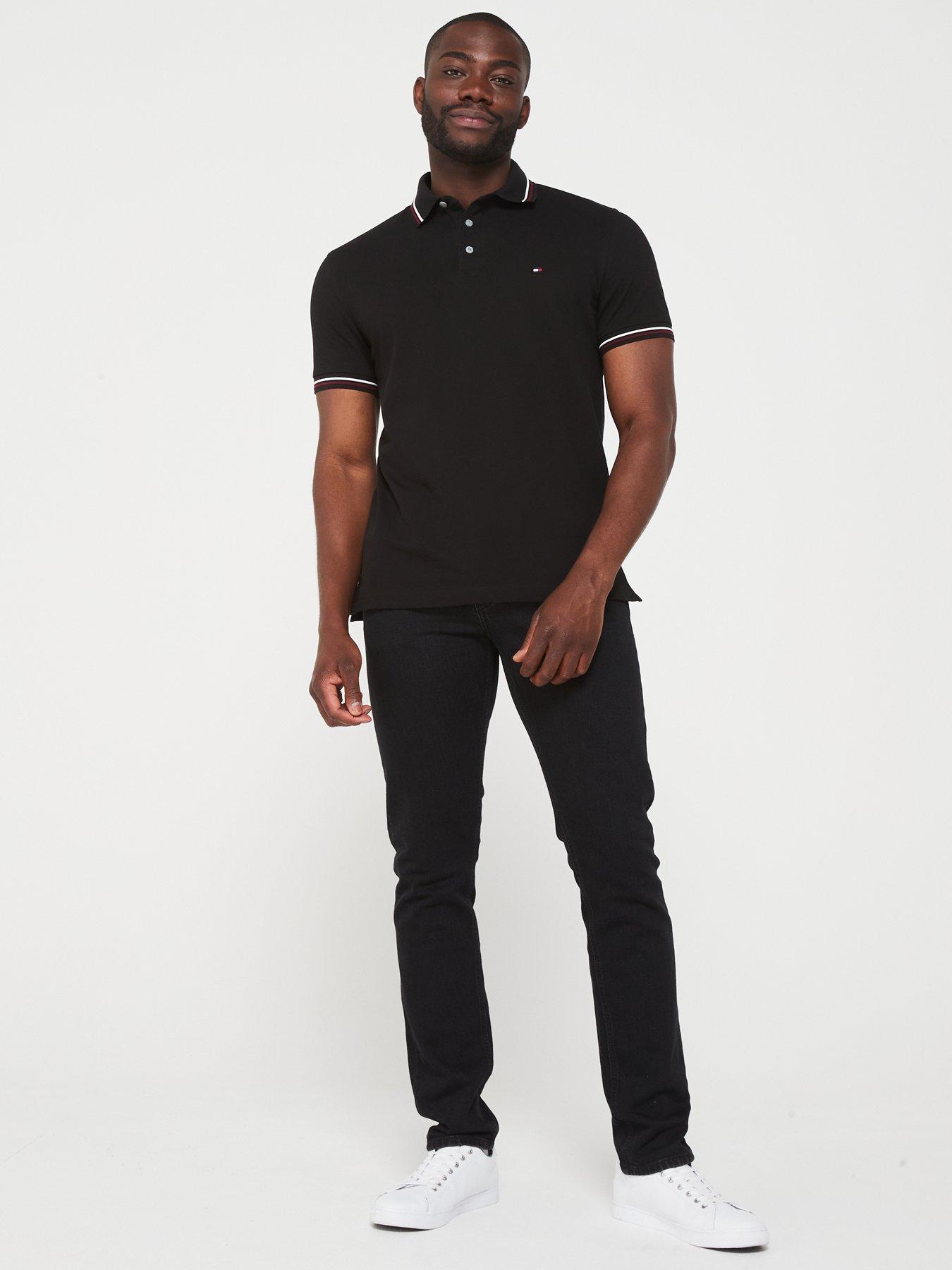 tommy-hilfiger-tommy-hilfiger-slim-fit-tipped-polo-shirt-blackback