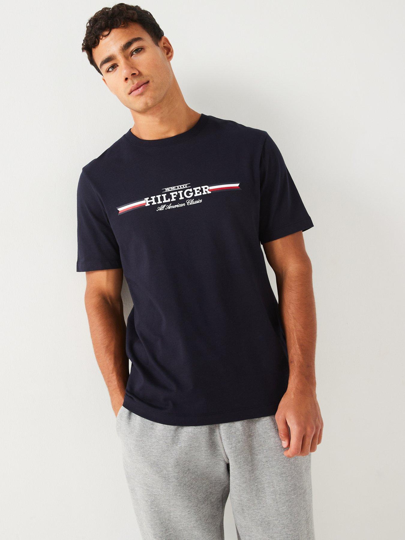 tommy-hilfiger-chest-stripe-t-shirt-navy