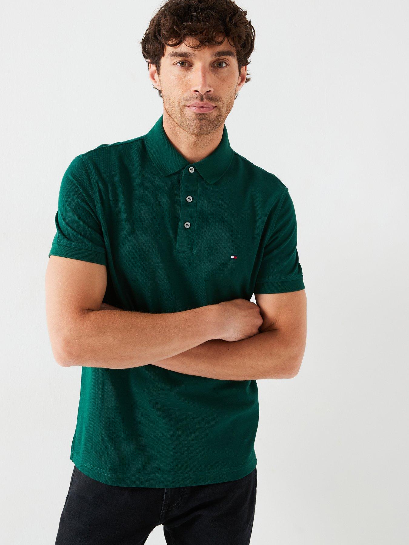 tommy-hilfiger-tommy-hilfiger-1985-slim-fit-polo-shirt-dark-green