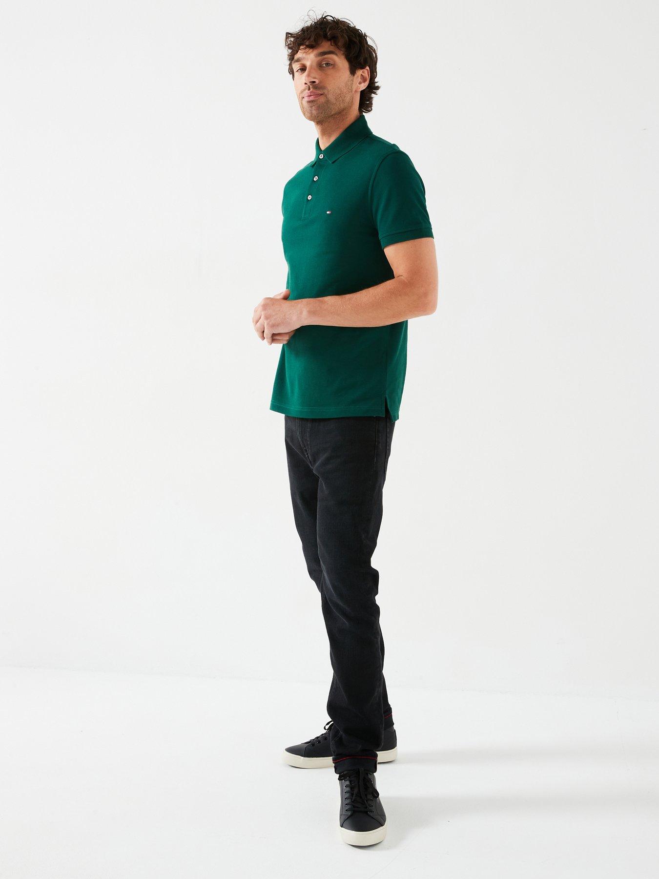 tommy-hilfiger-tommy-hilfiger-1985-slim-fit-polo-shirt-dark-greenback