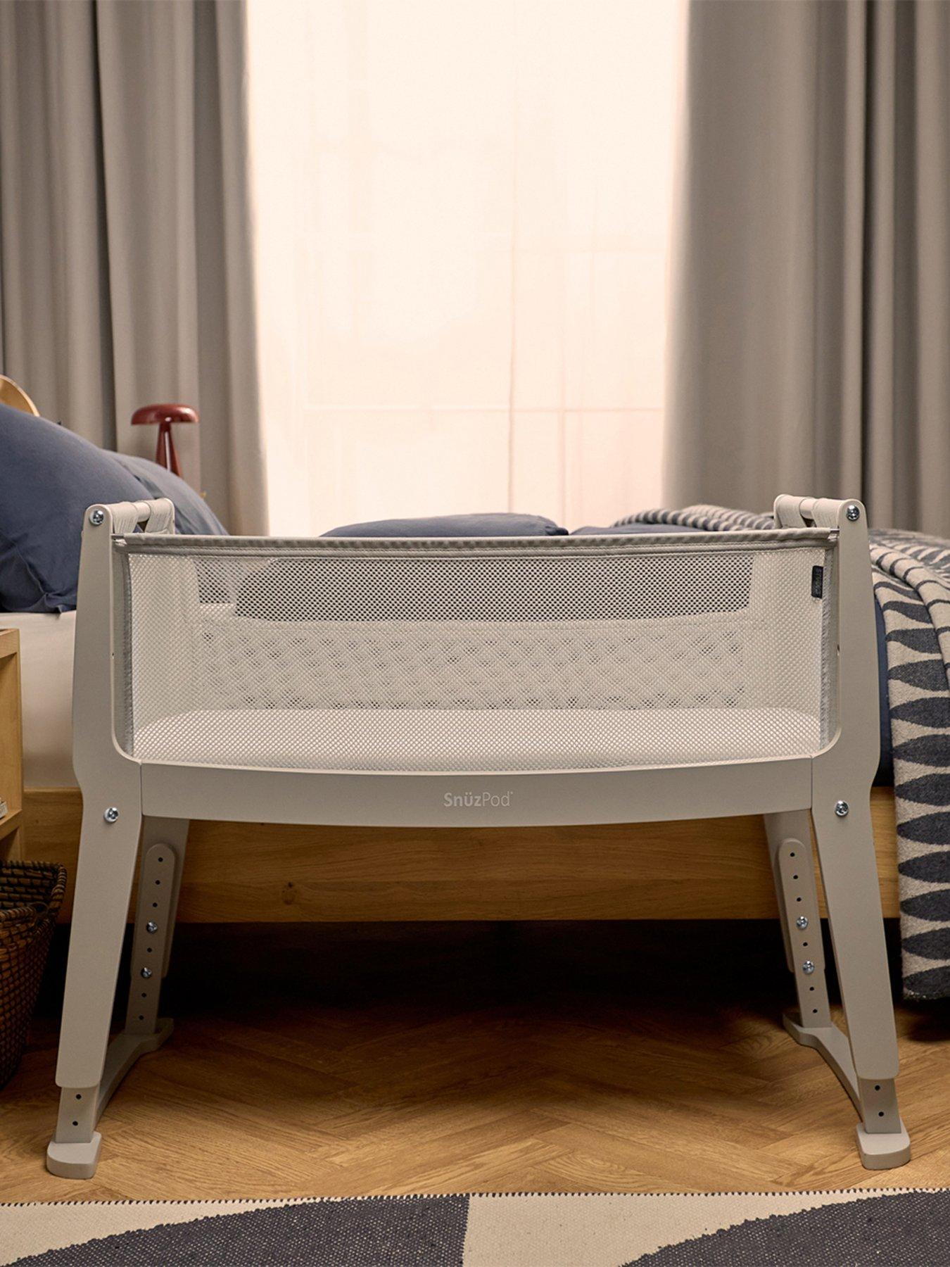snuz-snuzpod-studio-bedside-crib-oslo-light-grey