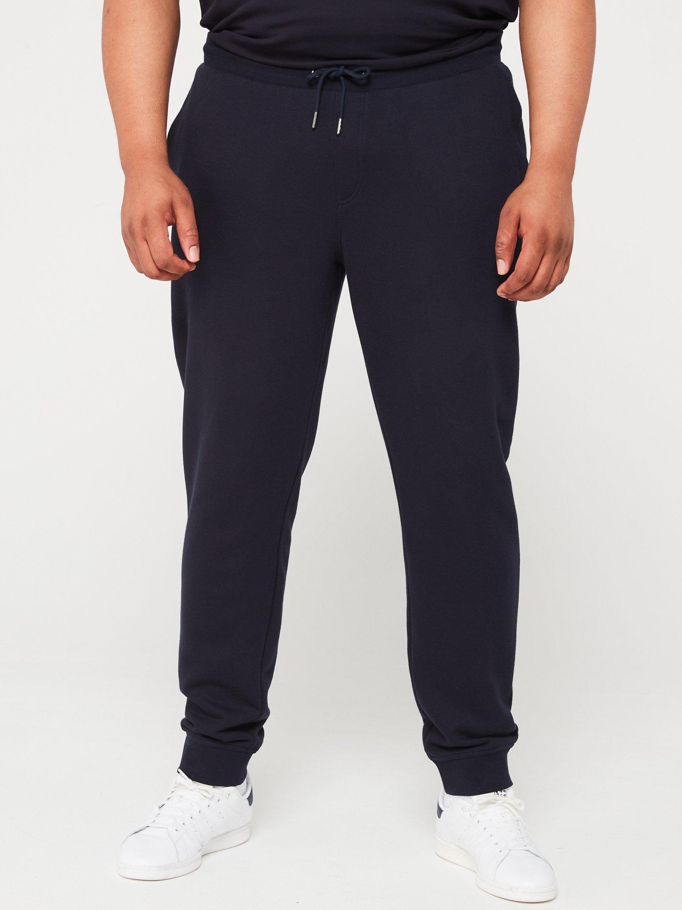 tommy-hilfiger-tommy-hilfiger-big-amp-tall-essential-fleece-cuff-joggers-navy