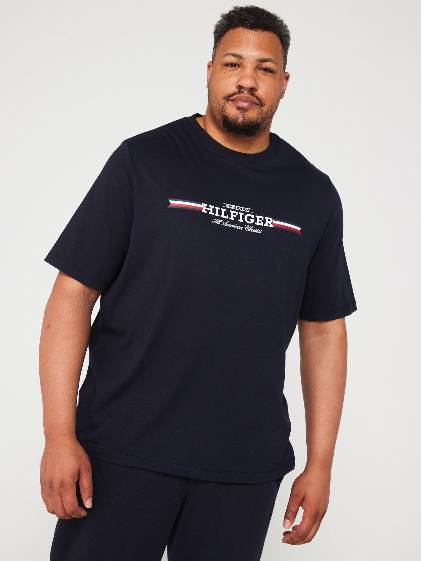 tommy-hilfiger-tommy-hilfiger-big-amp-tall-hilfiger-chest-stripe-t-shirt-navy