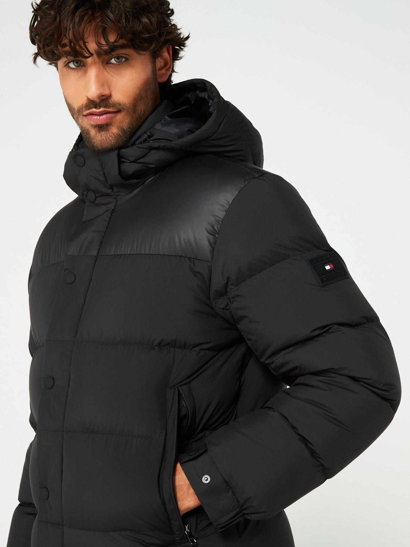 tommy-hilfiger-tommy-hilfiger-gloss-shoulder-hooded-down-puffer-jacket-blackoutfit