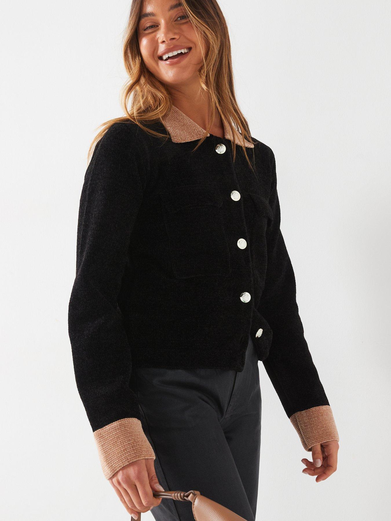 v-by-very-contrast-collar-chenille-knitted-cardigan-blackoutfit