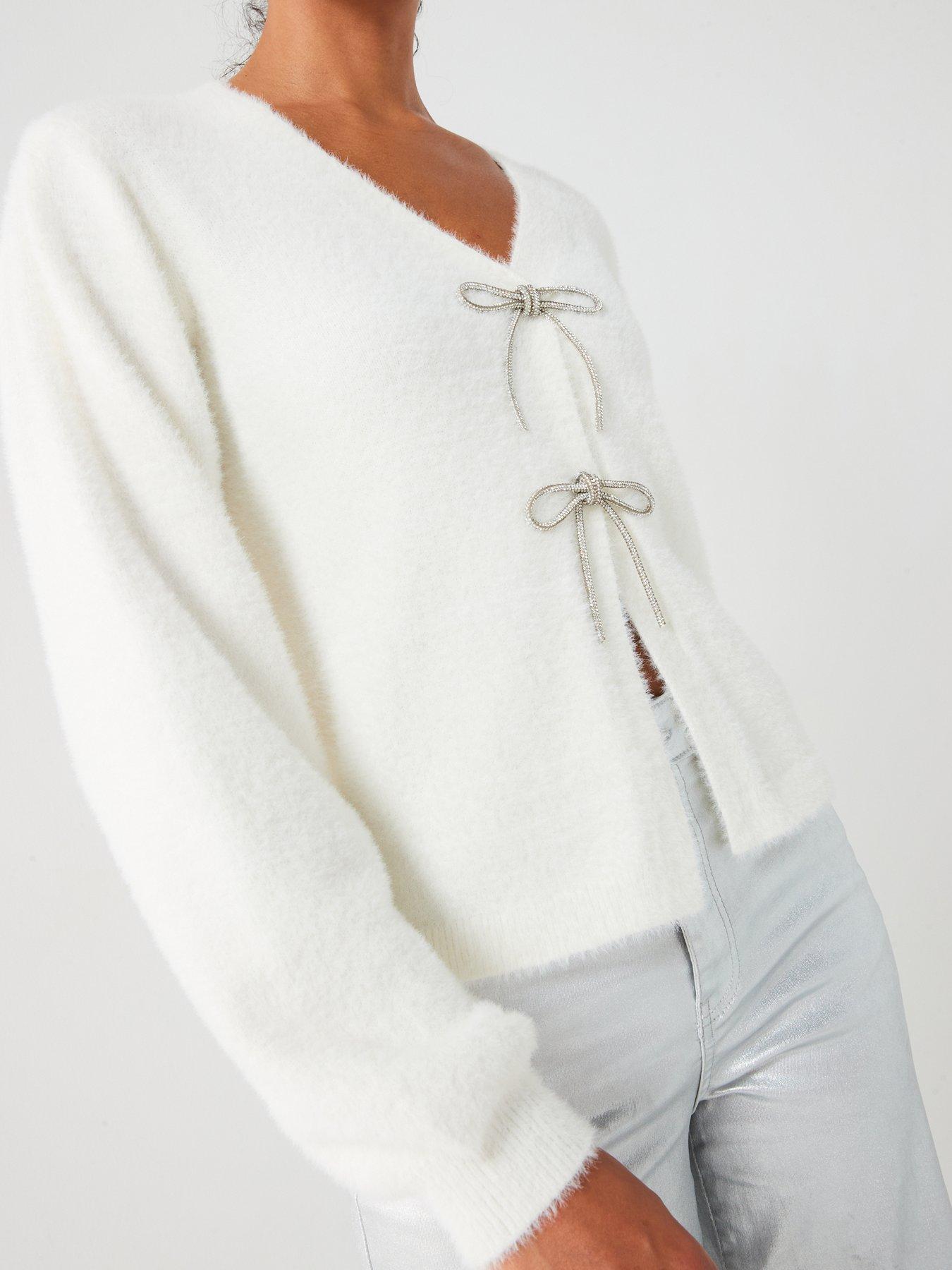 v-by-very-x-carol-byrnenbspbow-embellished-fluffy-cardigan-creamdetail