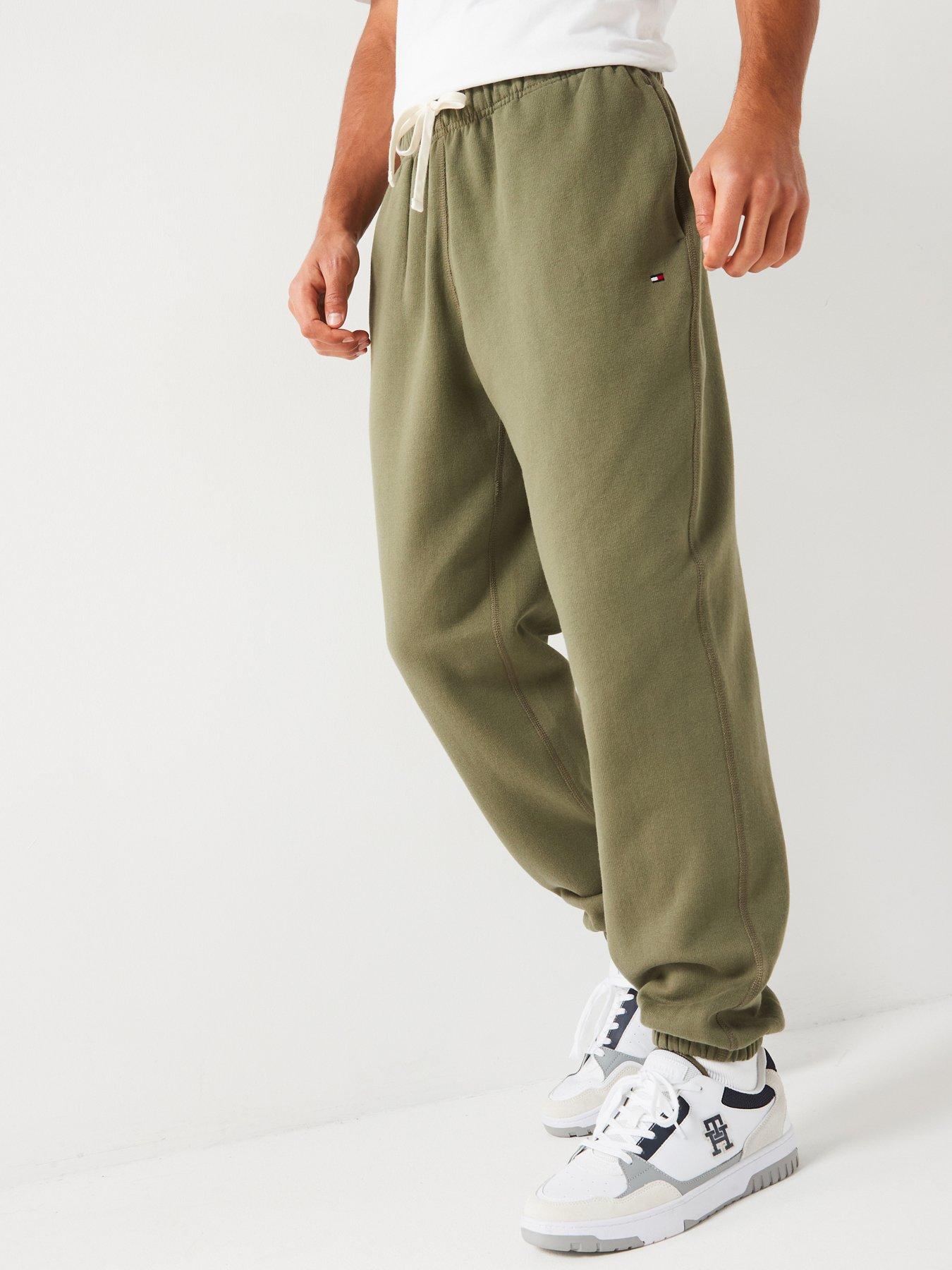 tommy-hilfiger-tommy-hilfiger-essential-fleece-cuff-joggers-khaki