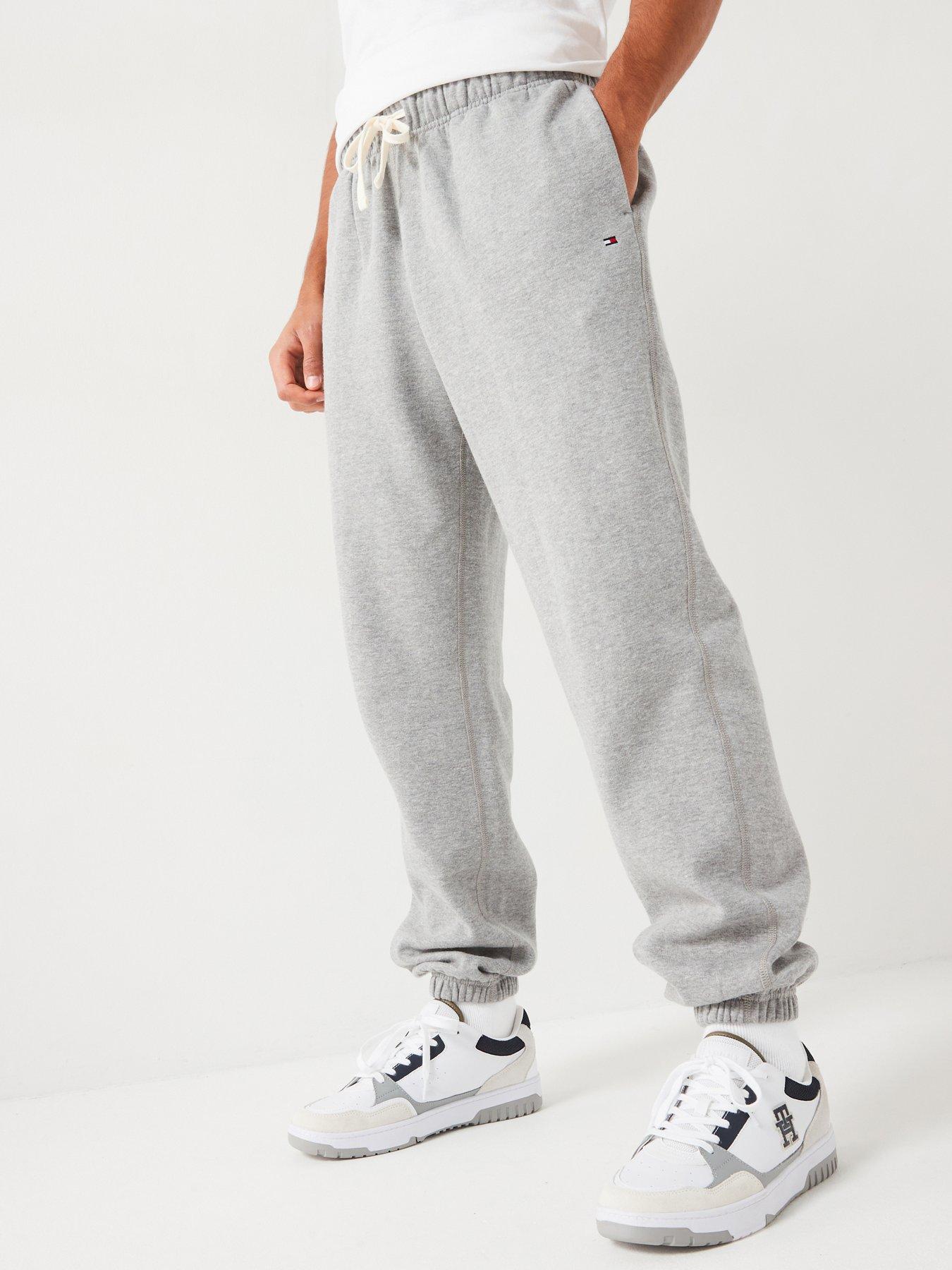 Tommy Hilfiger Essential Fleece Cuff Joggers - Grey