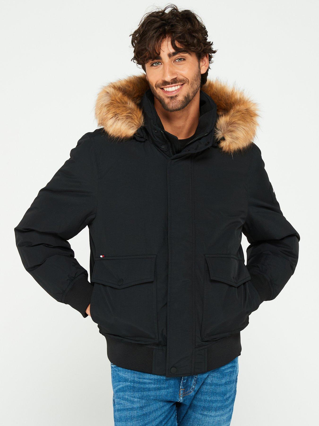 tommy-hilfiger-tommy-hilfiger-rockie-down-bomber-blackdetail