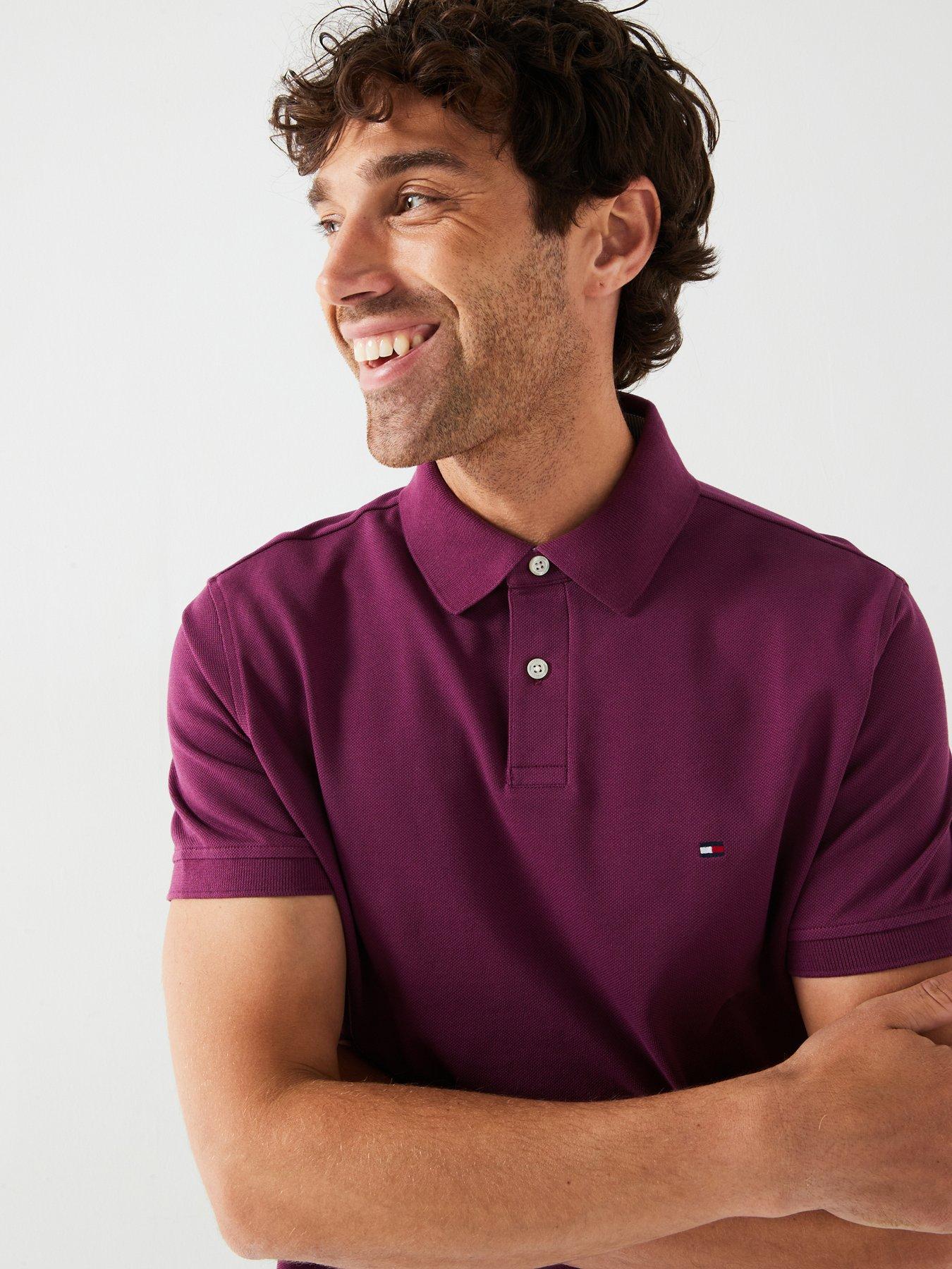 tommy-hilfiger-tommy-hilfiger-1985-regular-fit-polo-shirt-dark-purpleoutfit