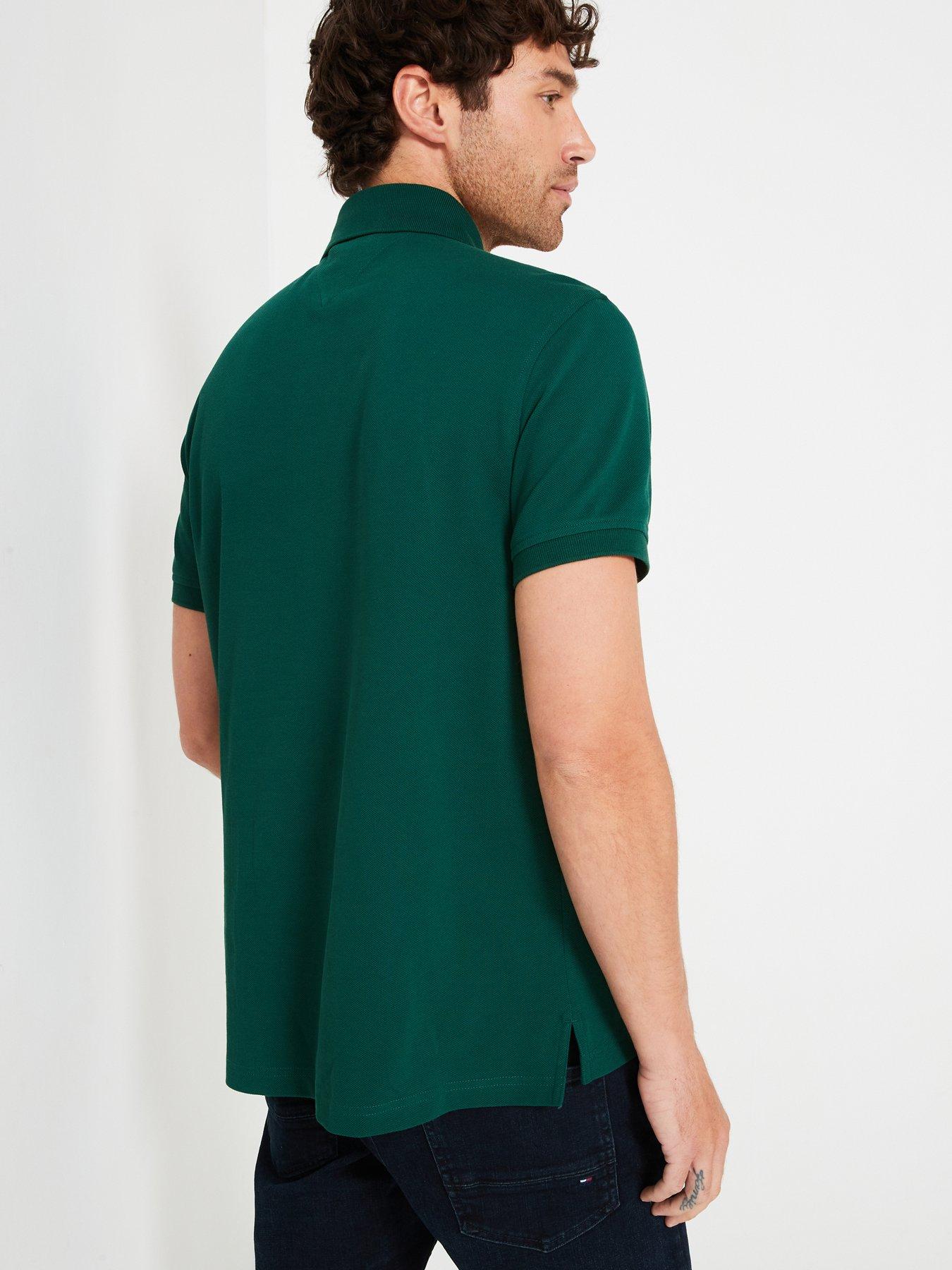 tommy-hilfiger-tommy-hilfiger-1985-regular-fit-polo-shirt-dark-greenstillFront