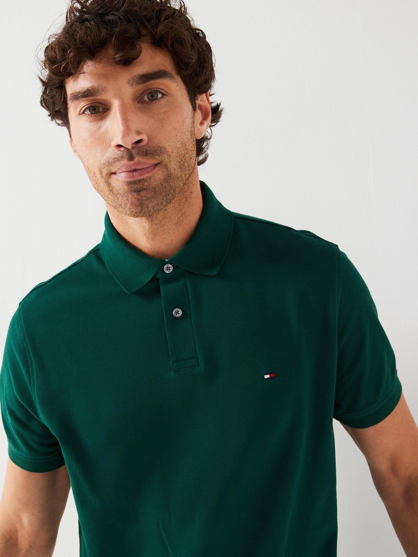 tommy-hilfiger-tommy-hilfiger-1985-regular-fit-polo-shirt-dark-greenoutfit