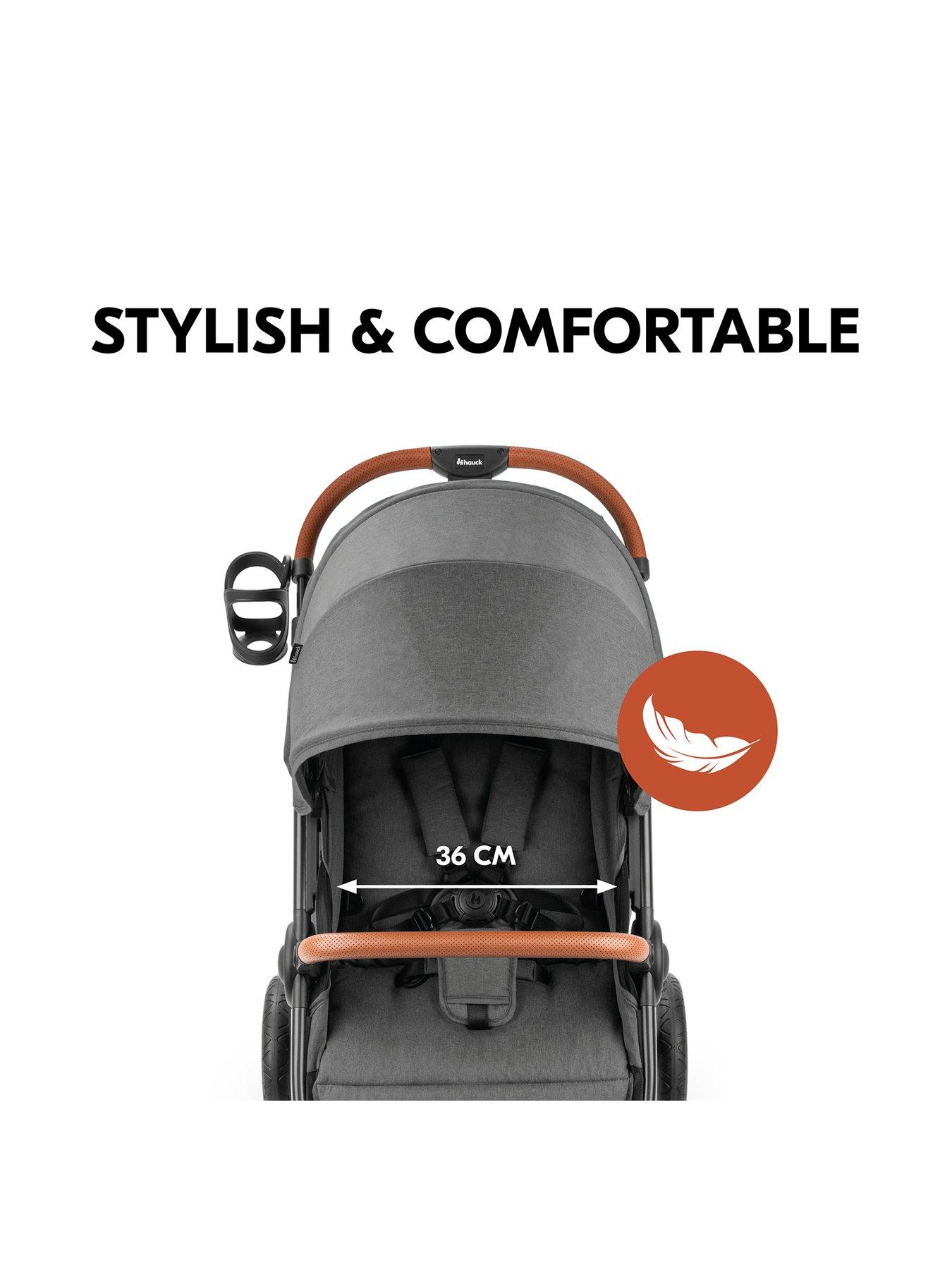 Image 3 of 8 of Hauck Uptown Stroller - Grey