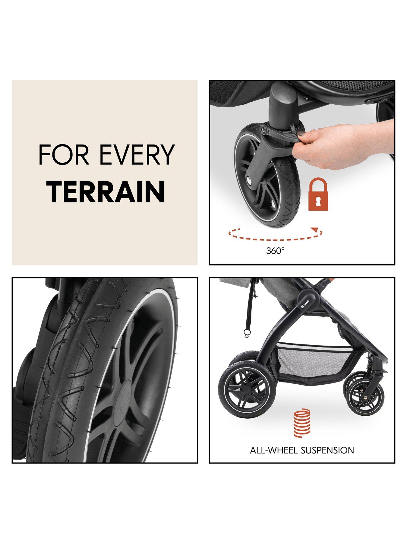 Image 4 of 8 of Hauck Uptown Stroller - Grey