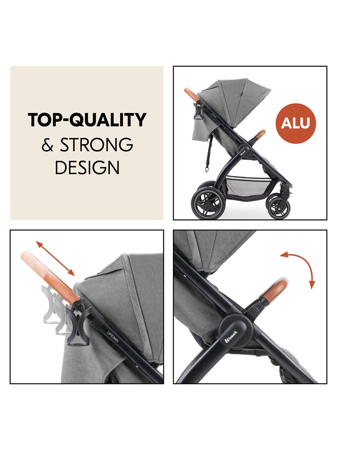 Image 5 of 8 of Hauck Uptown Stroller - Grey