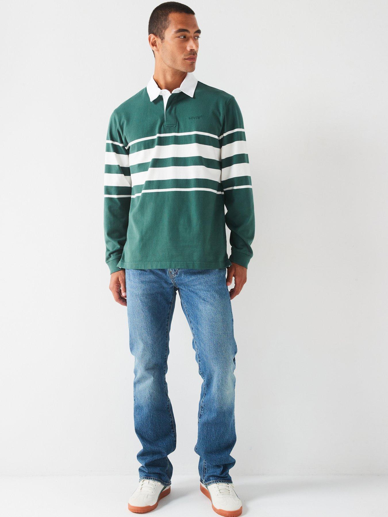 levis-levis-union-rugby-long-sleeve-polo-shirt-greenback