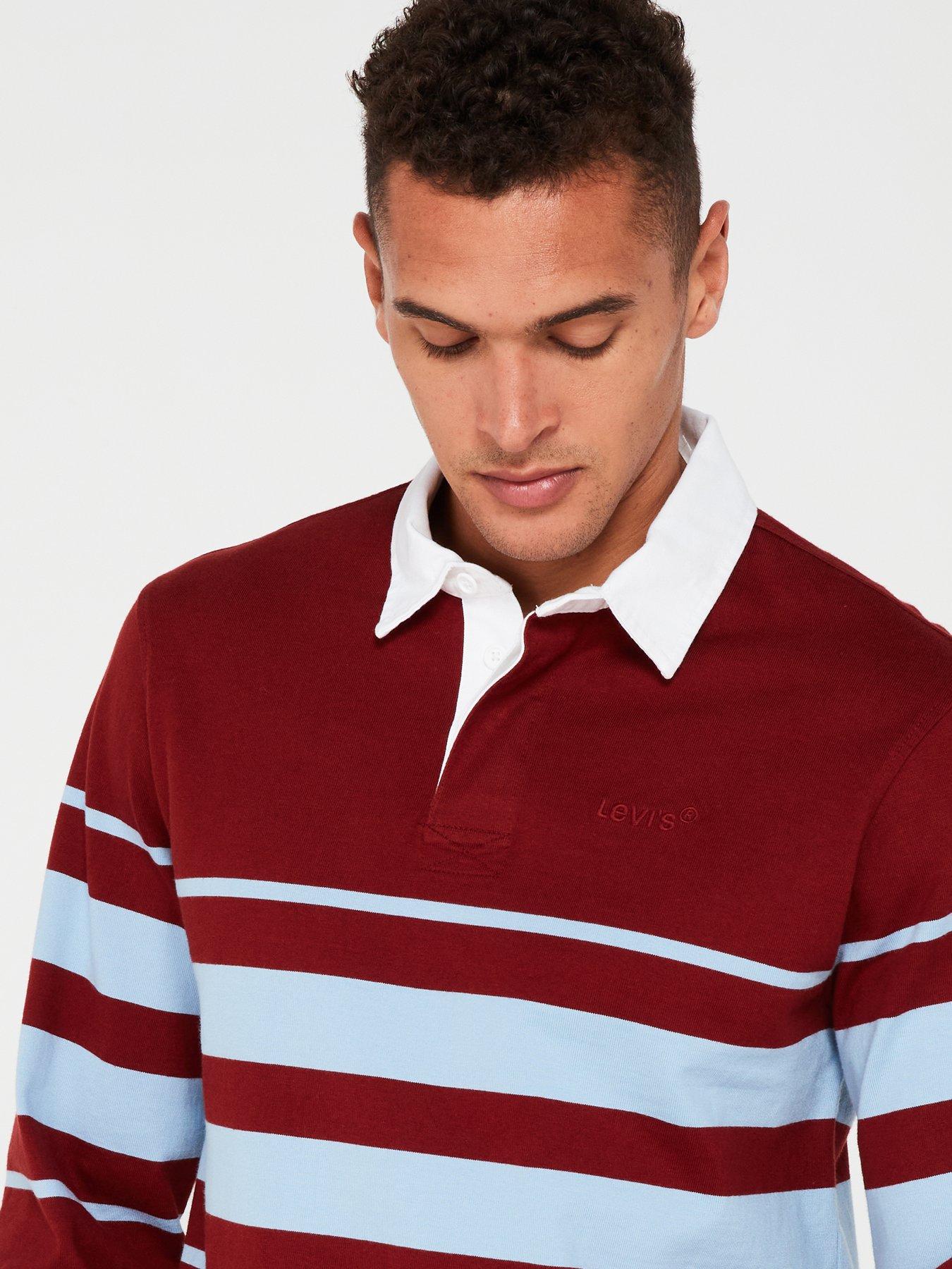 levis-union-rugby-long-sleeve-polo-shirt-dark-redoutfit