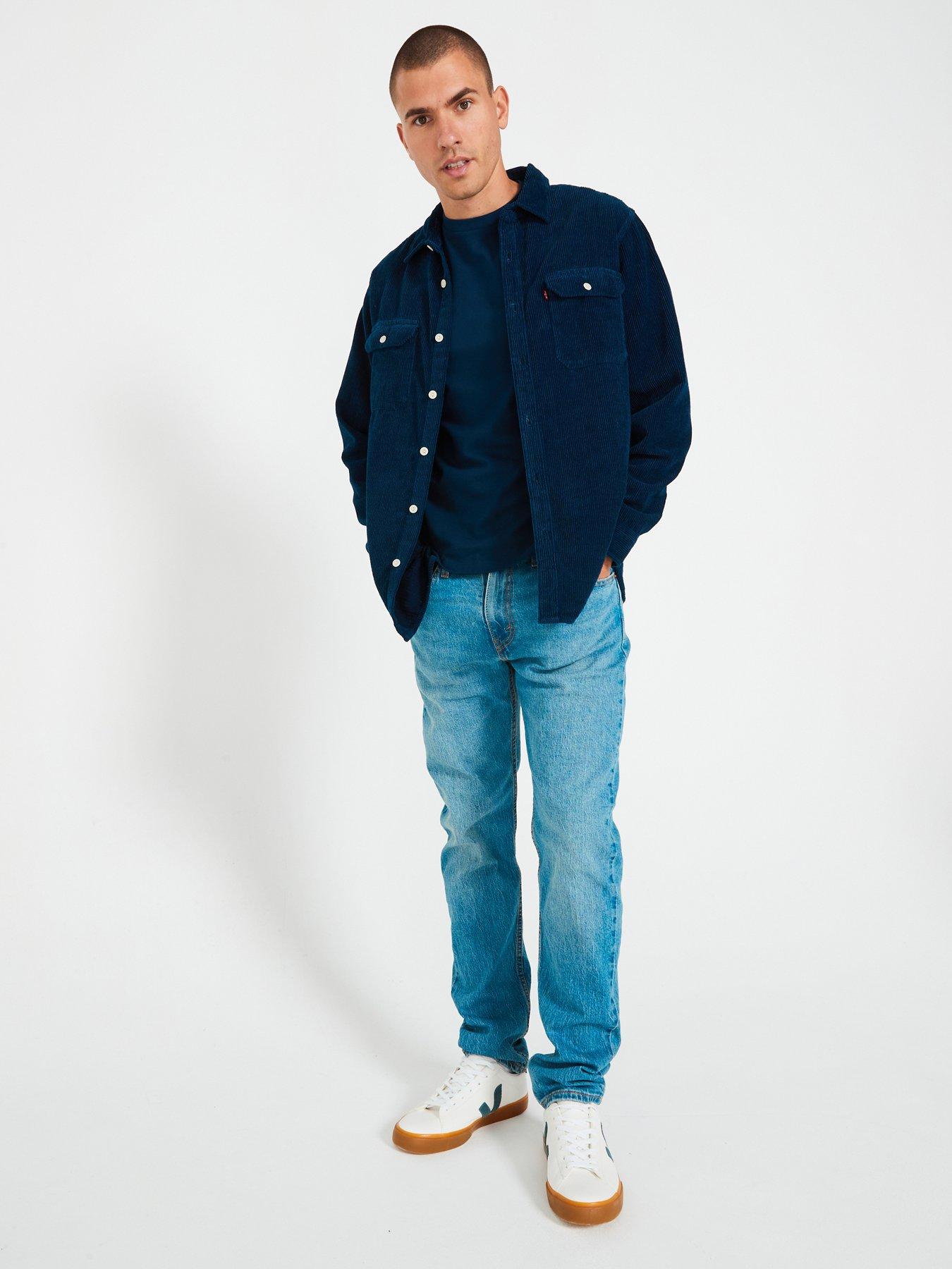 Image 3 of 6 of Levi's Levi's Jackson Worker Long Sleeve Shirt - Navy