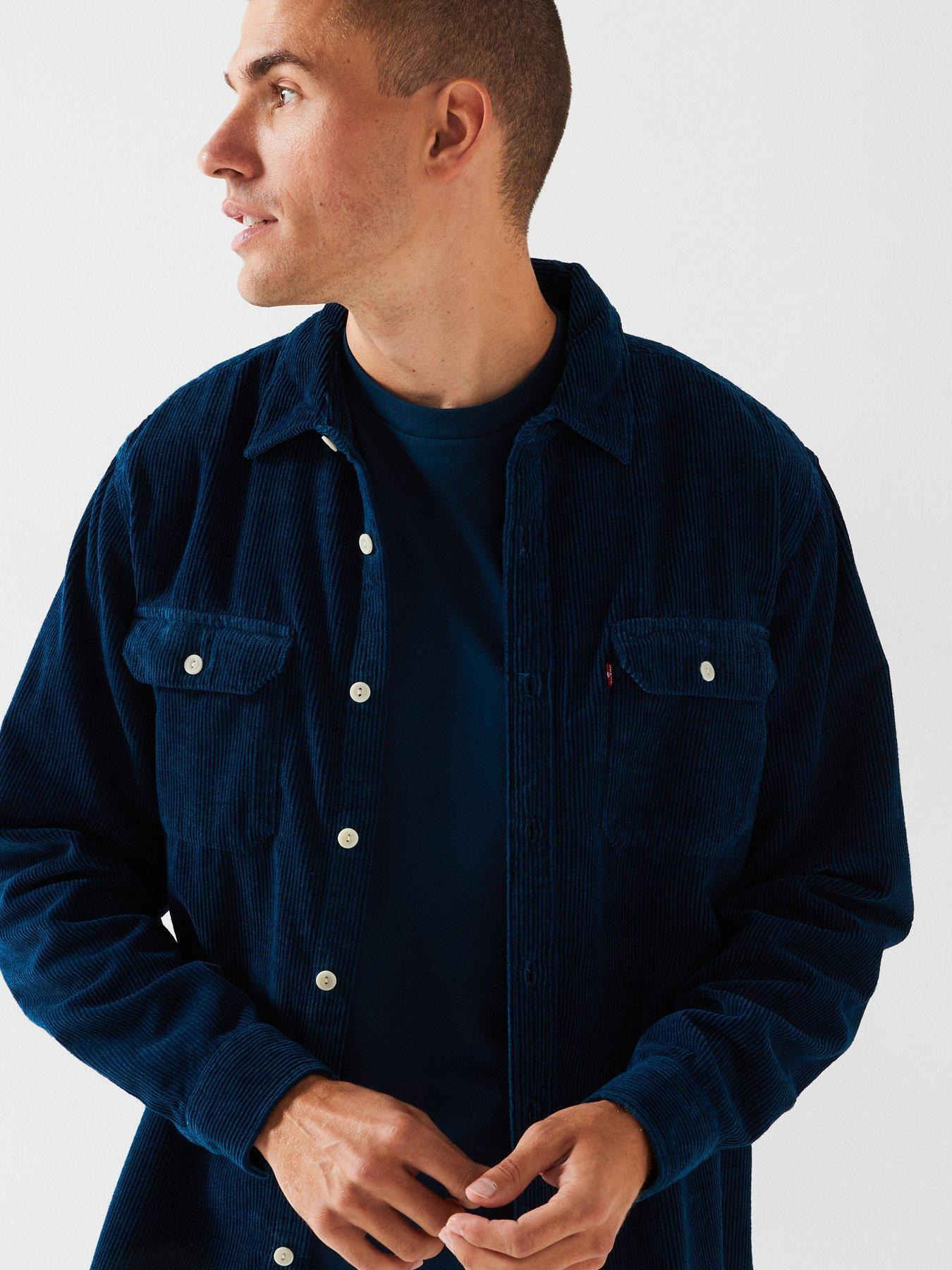 Image 4 of 6 of Levi's Levi's Jackson Worker Long Sleeve Shirt - Navy