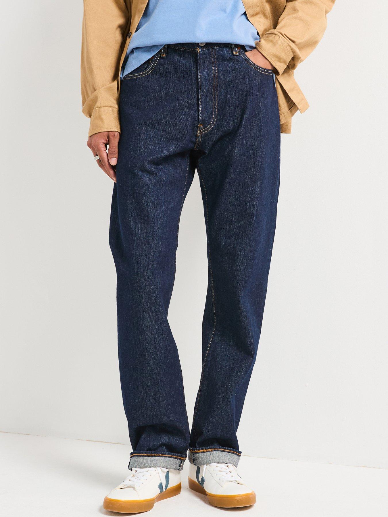 Levi's Levi's 555 Relaxed Straight Fit Jeans - Welcome To The Game - Dark Blue