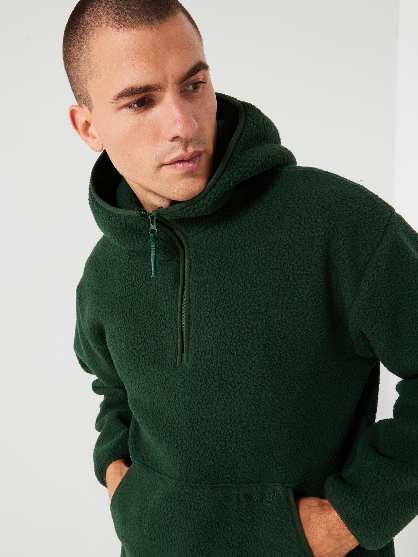 levis-levis-sherpa-pullover-hoodie-dark-greenoutfit