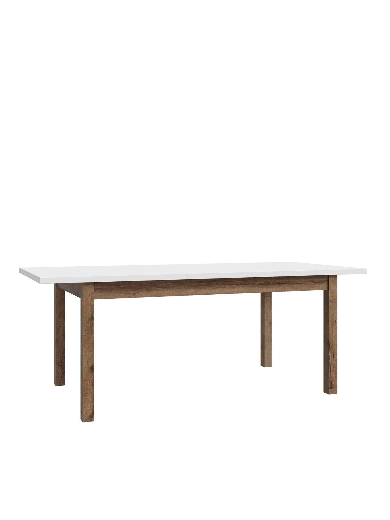 Image 6 of 7 of The Very Collection Penkridge 160 - 207 cm&nbsp;Extending Dining Table - Grey/Oak
