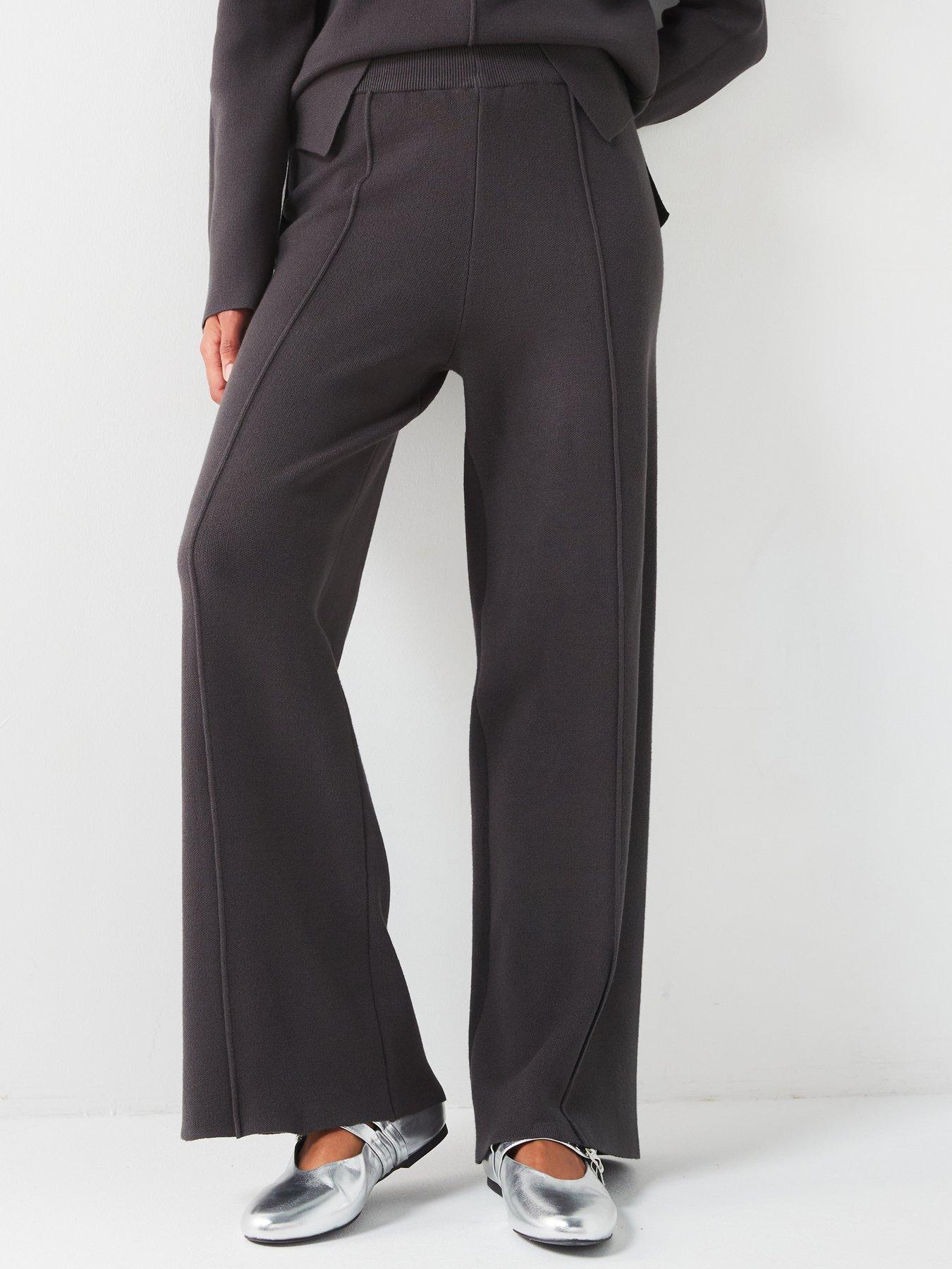 v-by-very-wide-leg-knitted-trouser-co-ord-charcoal