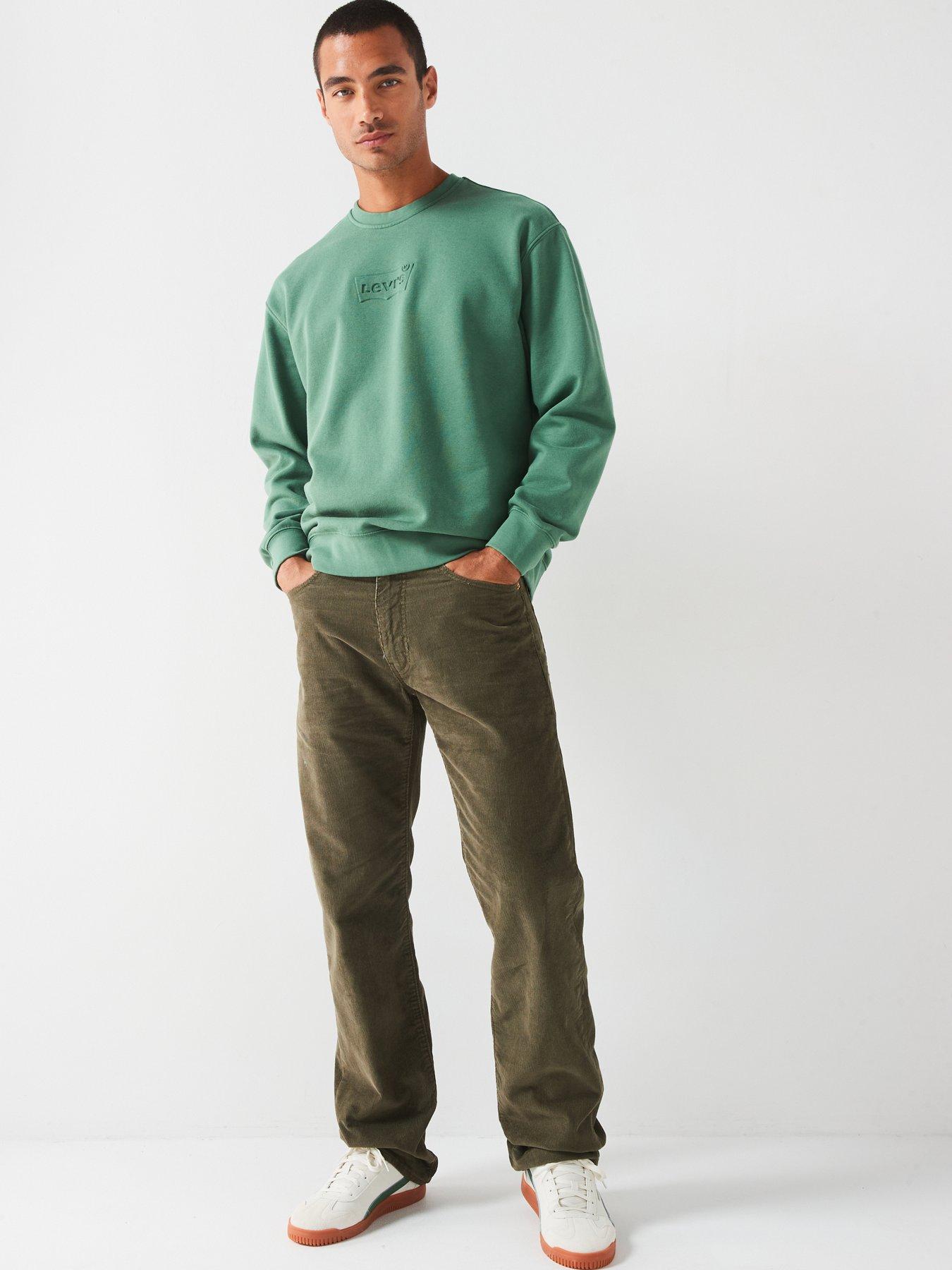 levis-levis-555-relaxed-straight-fit-trousers-dark-greenback