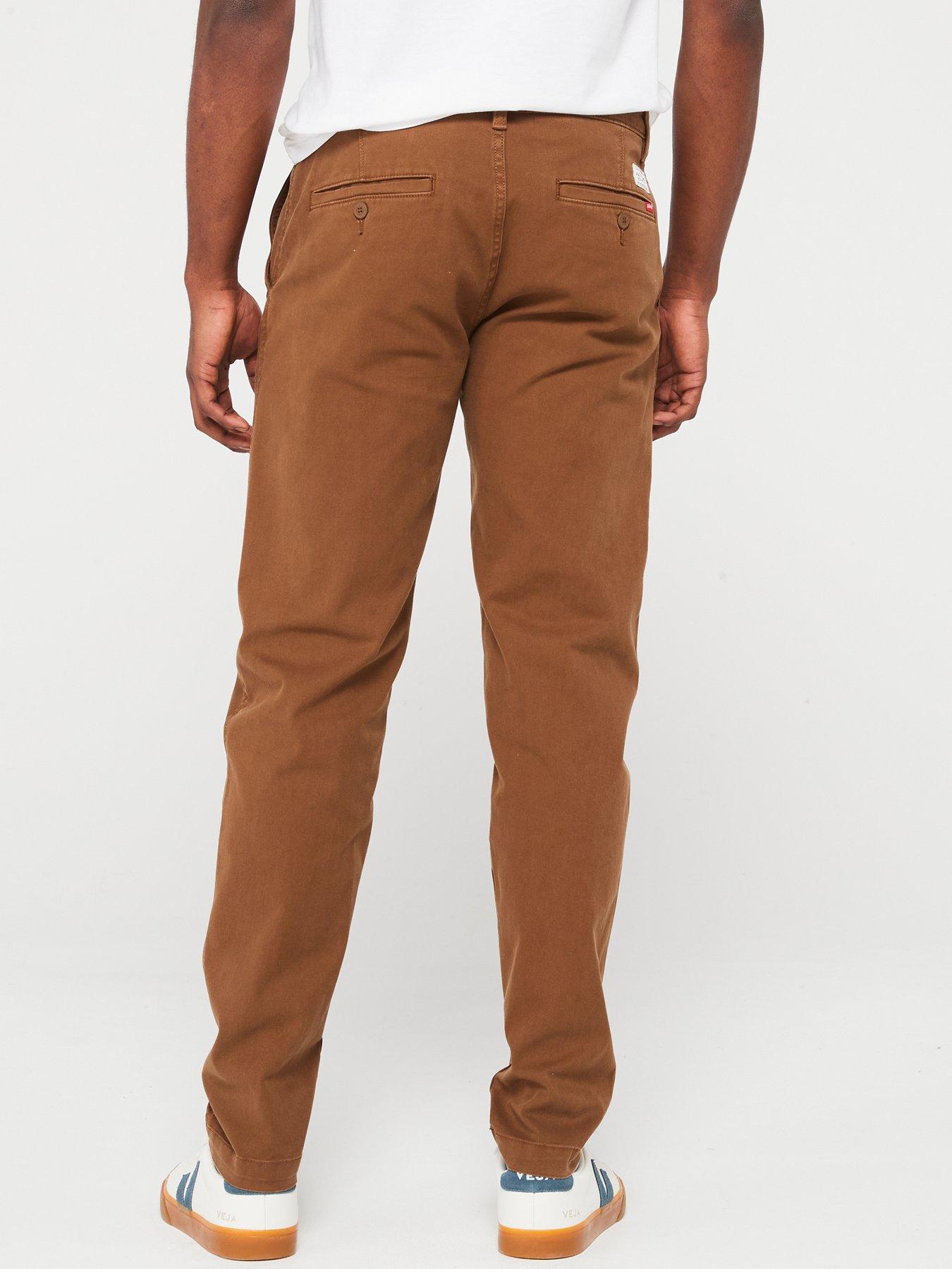 levis-xx-standard-fit-chino-trousers-brownstillFront